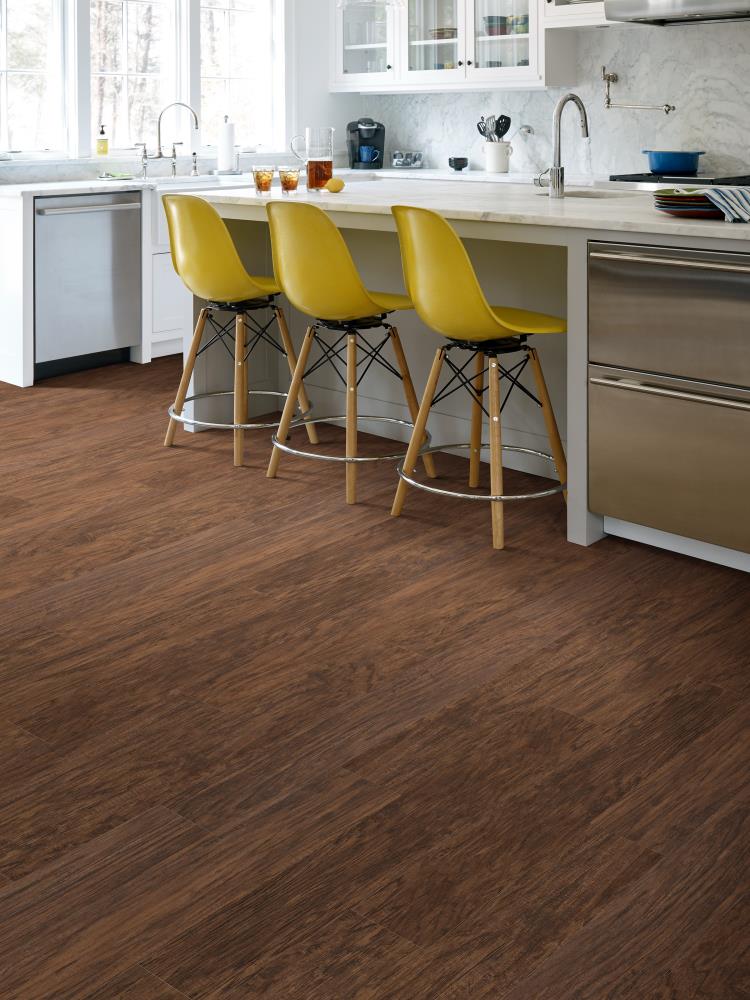 Shaw Matrix 14-Piece 5.9-in x 48-in Franklin Hickory Luxury Vinyl Plank Flooring