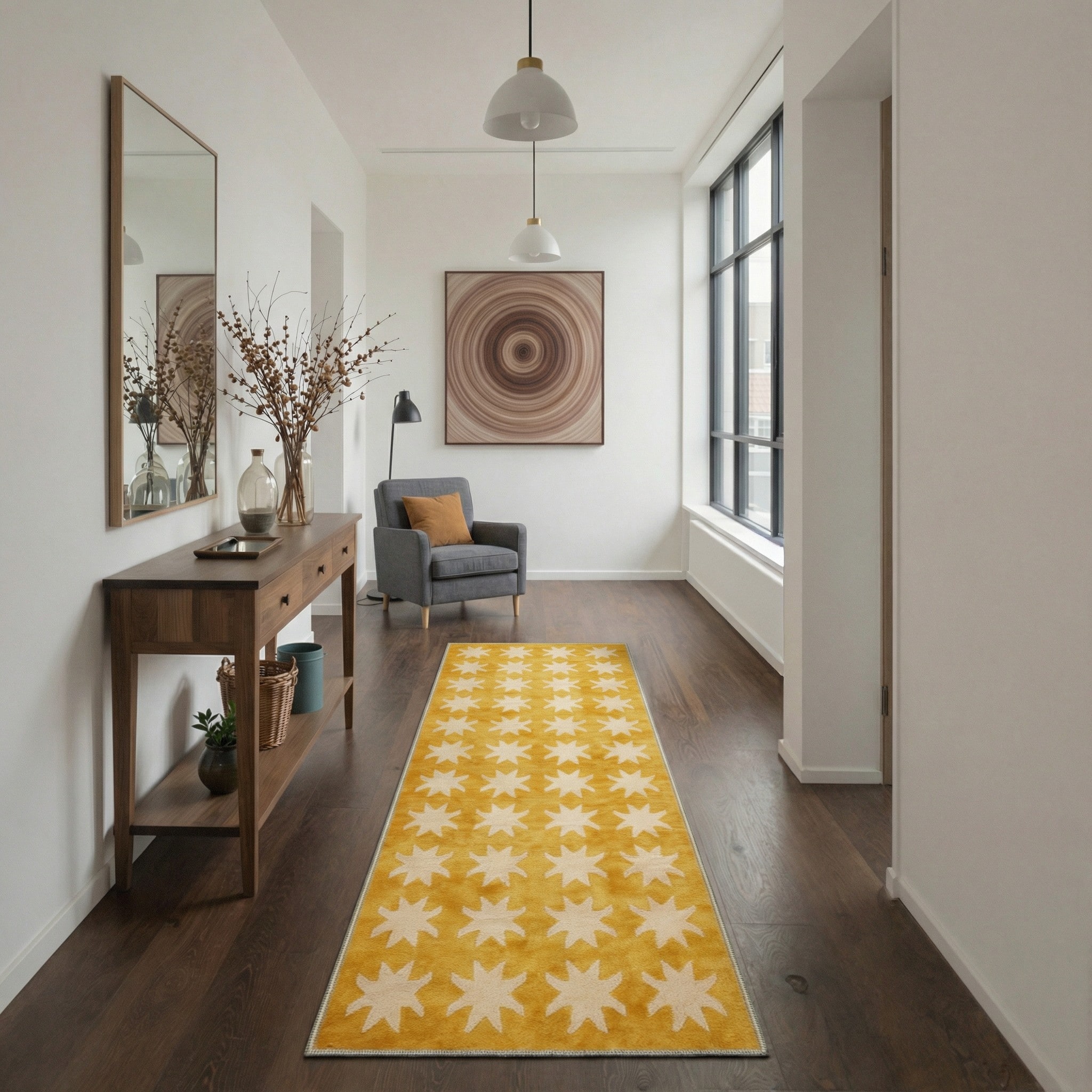 BAVNI ARC1298-SAFFRO-2.5X8 rugs - View #2