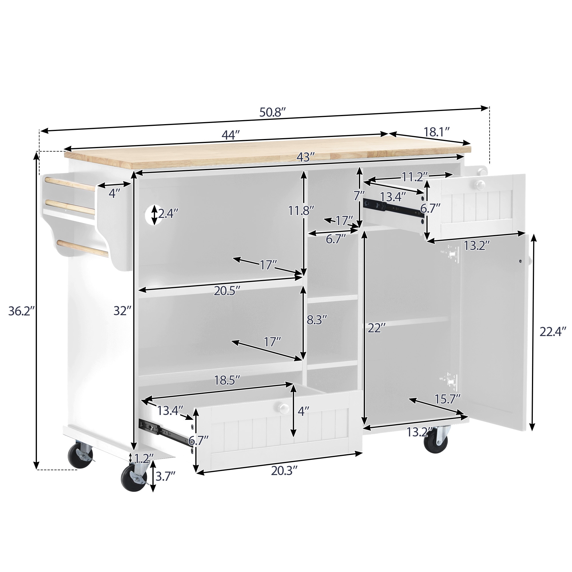 ModernLuxe WF296670AAW Kitchen-Furniture - View #4