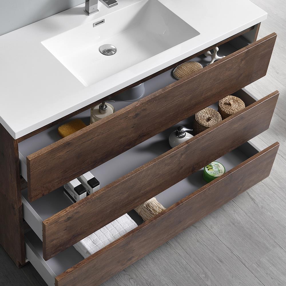 Fresca FCB9348RW-I Bath-Vanity-Combo - View #9