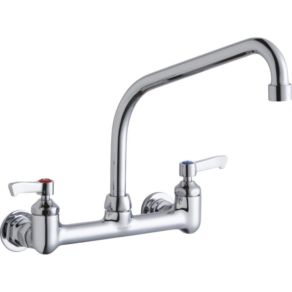 Elkay LK940HA10L2H Chrome 2-handle Utility Faucet