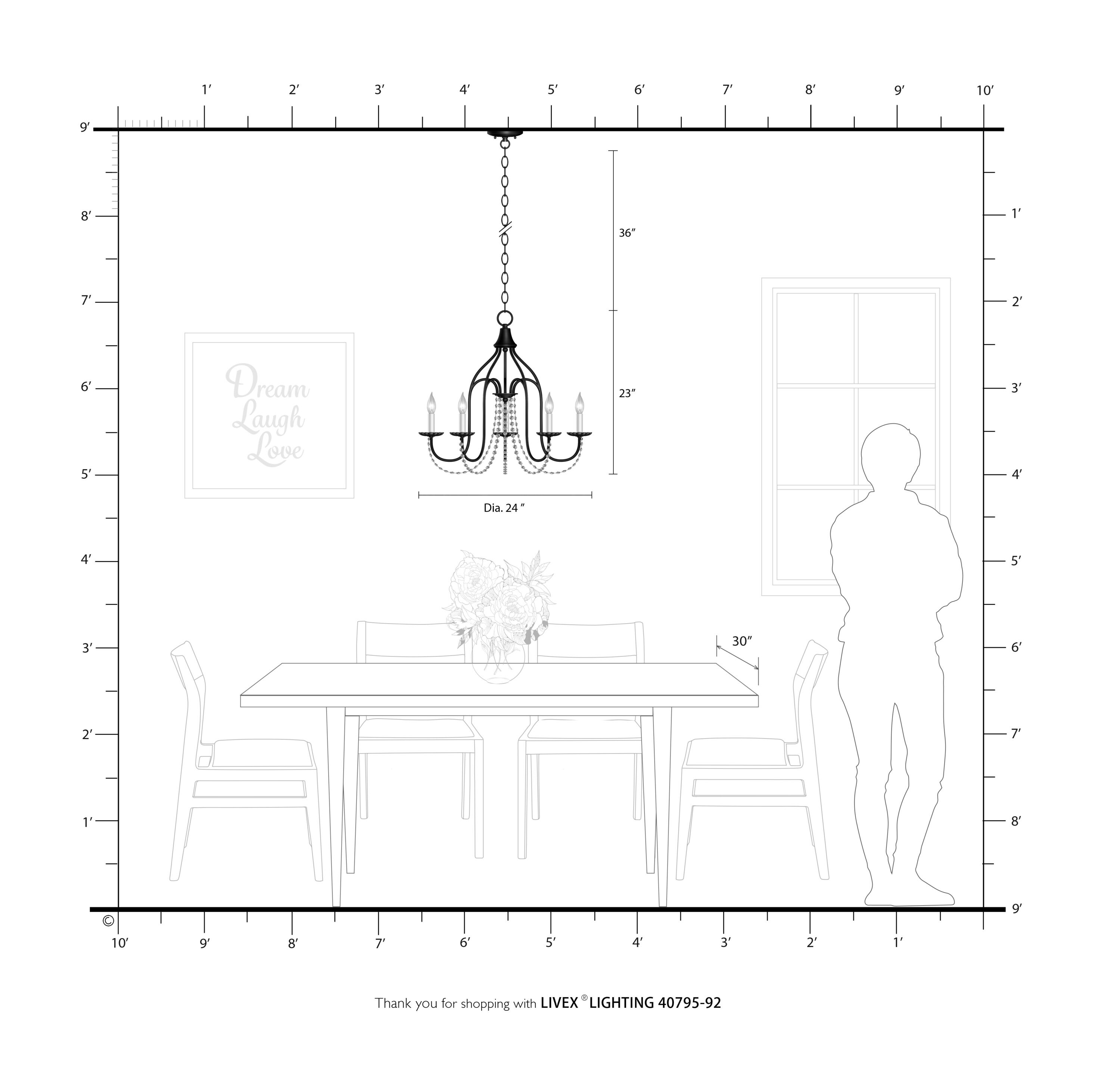 Livex Lighting 40795-92 b090015 - View #7