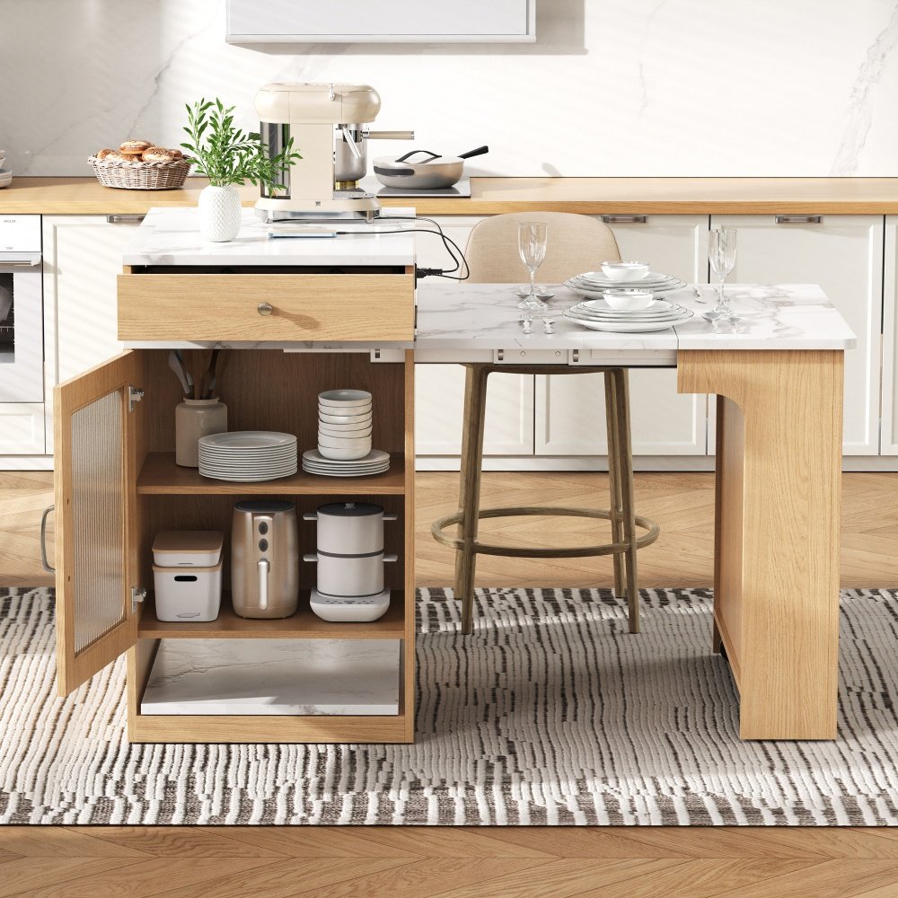 Coolbibila GILO-ISLAND-NATURAL Kitchen-Furniture - View #2