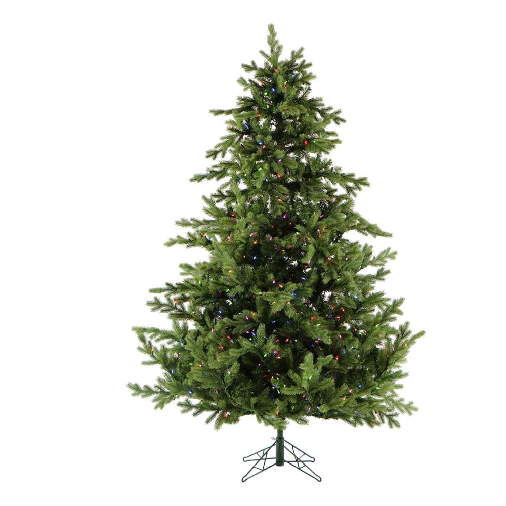  FFFX012-6GREZ 12-ft Pre-lit Artificial Christmas Tree with LED Lights