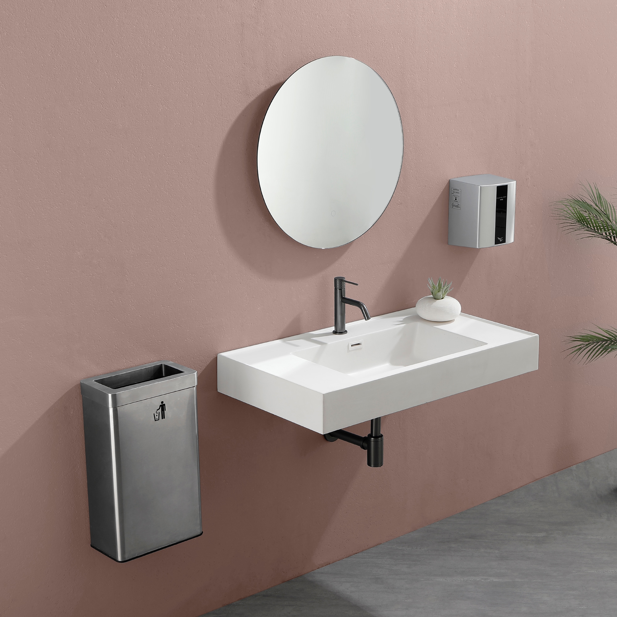 Dimakai DI-LEDR6003P Framed-Bath-Mirrors - View #3