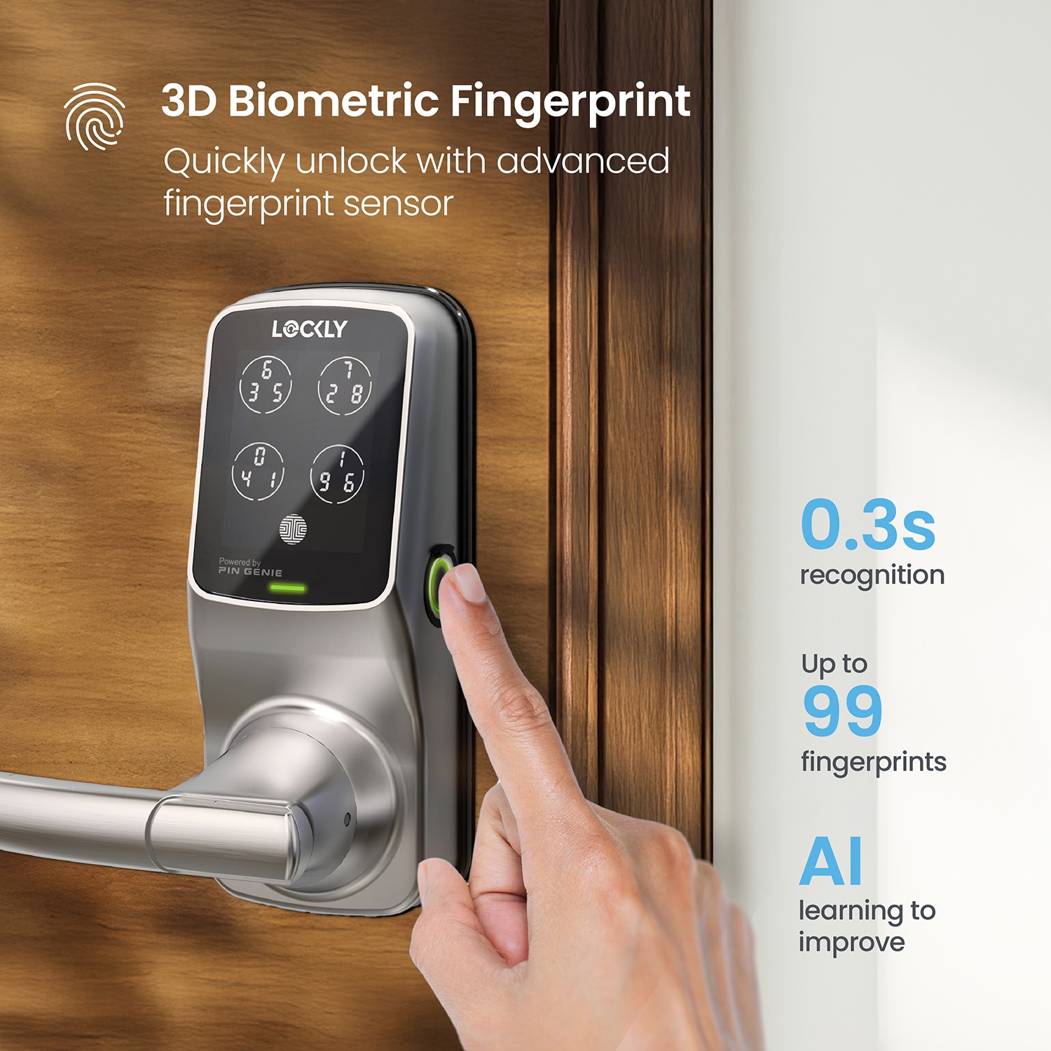 Lockly PGD 628F SN Electronic-Door-Locks - View #4