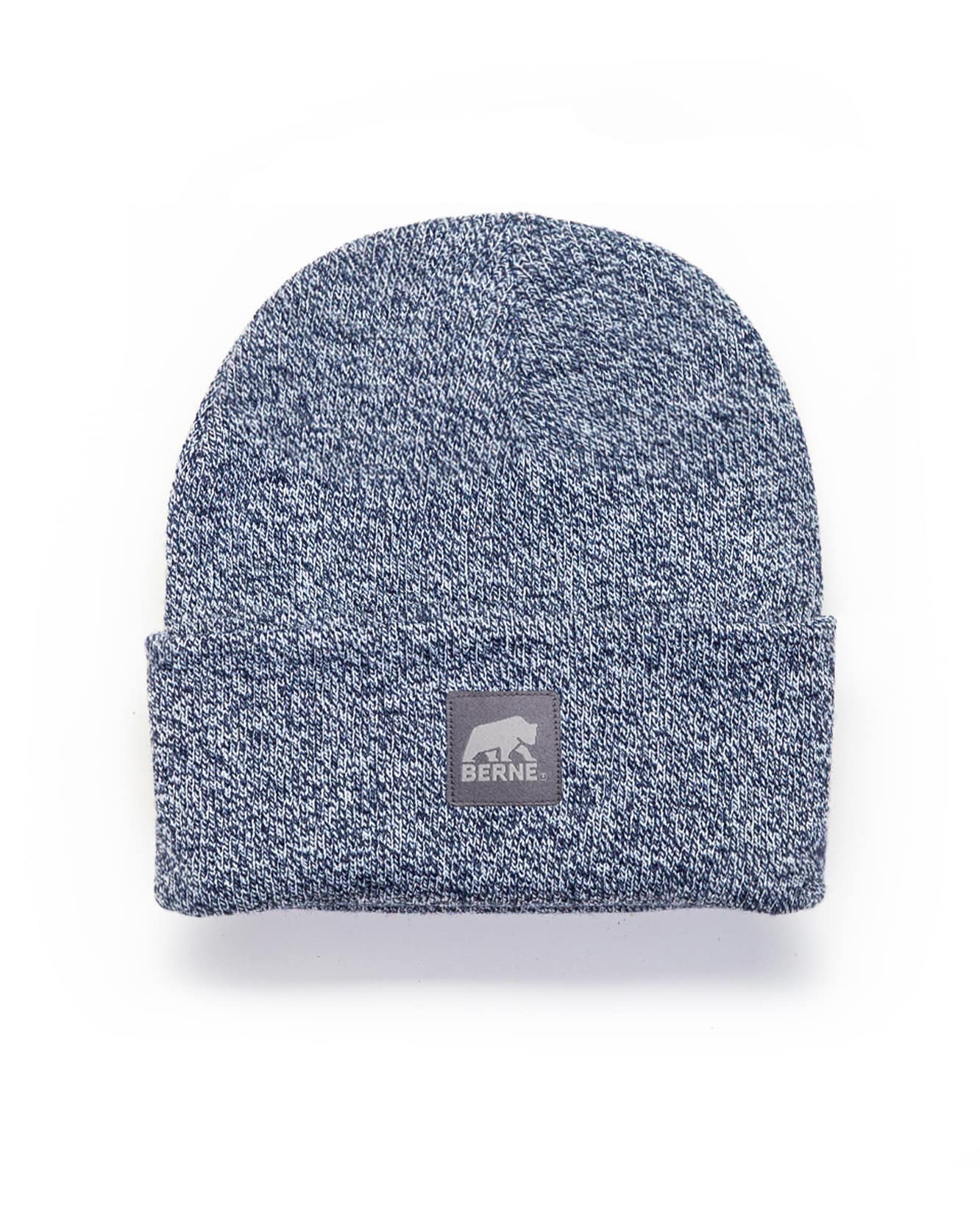 BERNE APPAREL H150BLWR400 Adult unisex Blue White Acrylic Knit hat