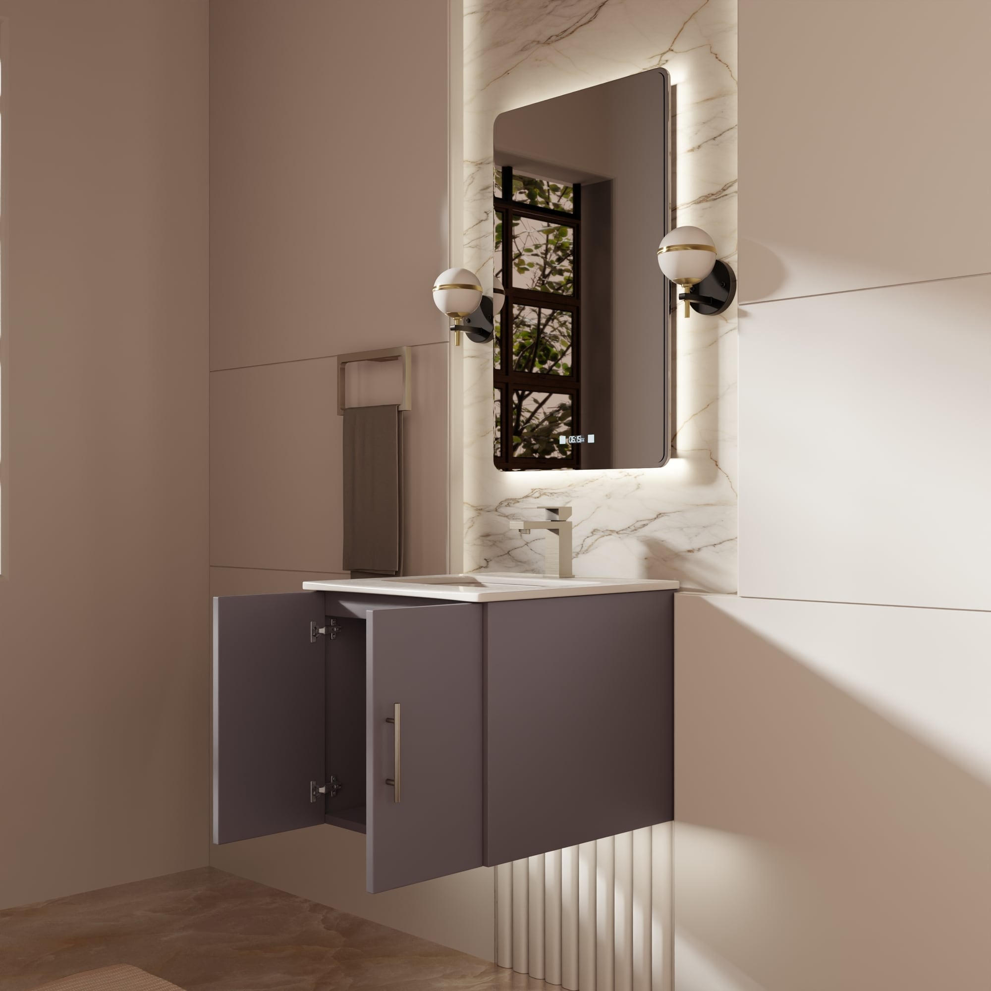 Lexora LVG24SB200 Bath-Vanity-Combo - View #4