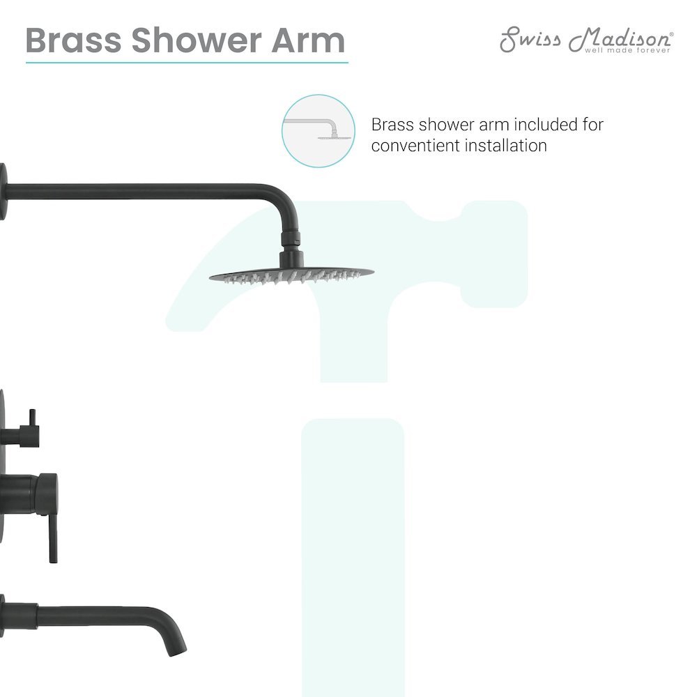 Swiss Madison SM-5-STF00MB Shower-Parts - View #4