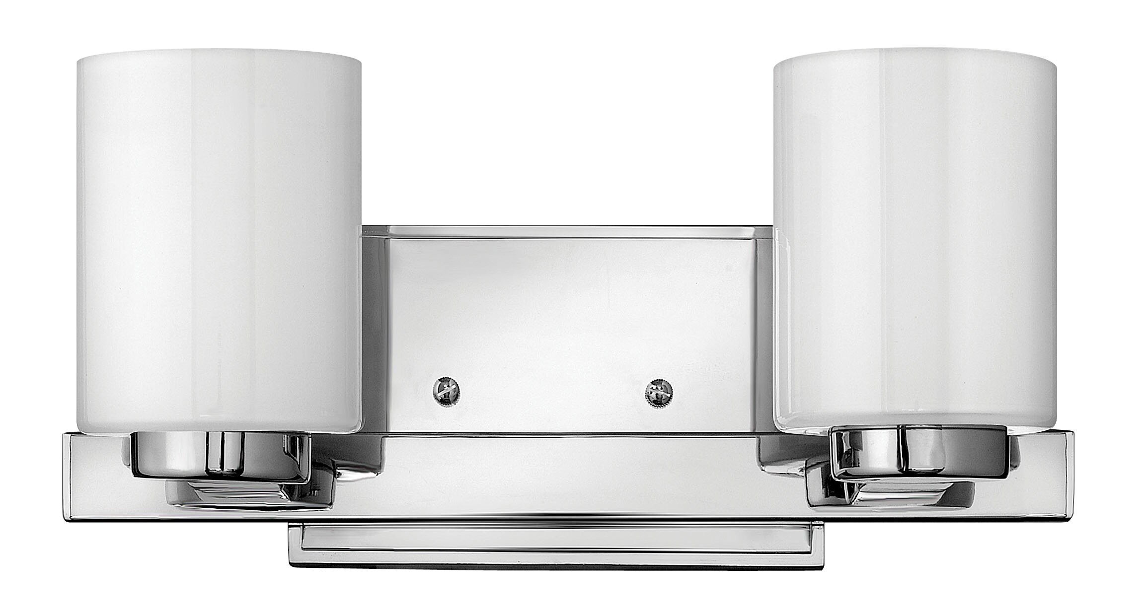Hinkley 5052CM Miley 13-in 2 -Light Gloss Chrome Transitional Vanity light