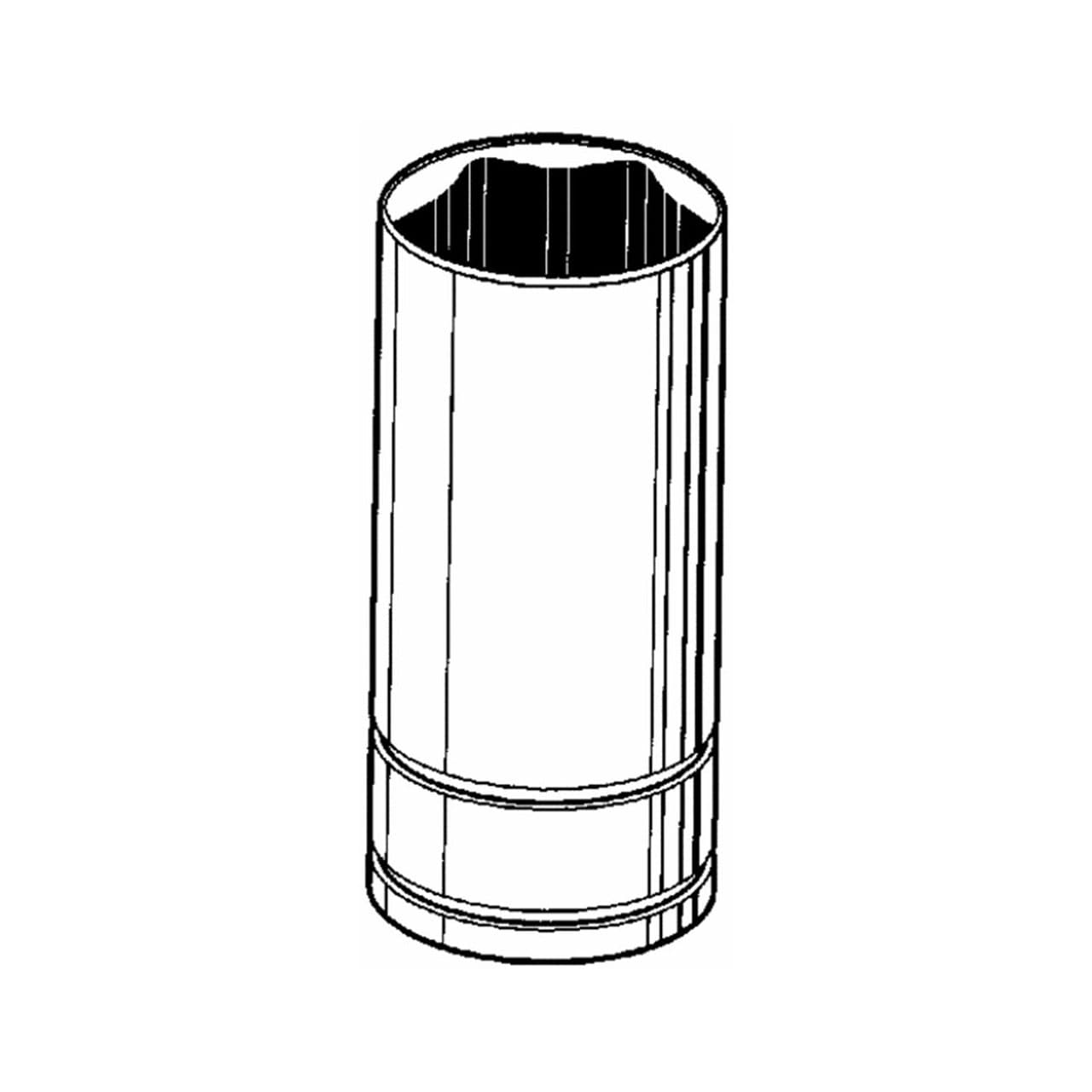 Do it Best  Triple Square Drive Socket 389374 - Chrome Vanadium 19mm Deep Socket - One Size