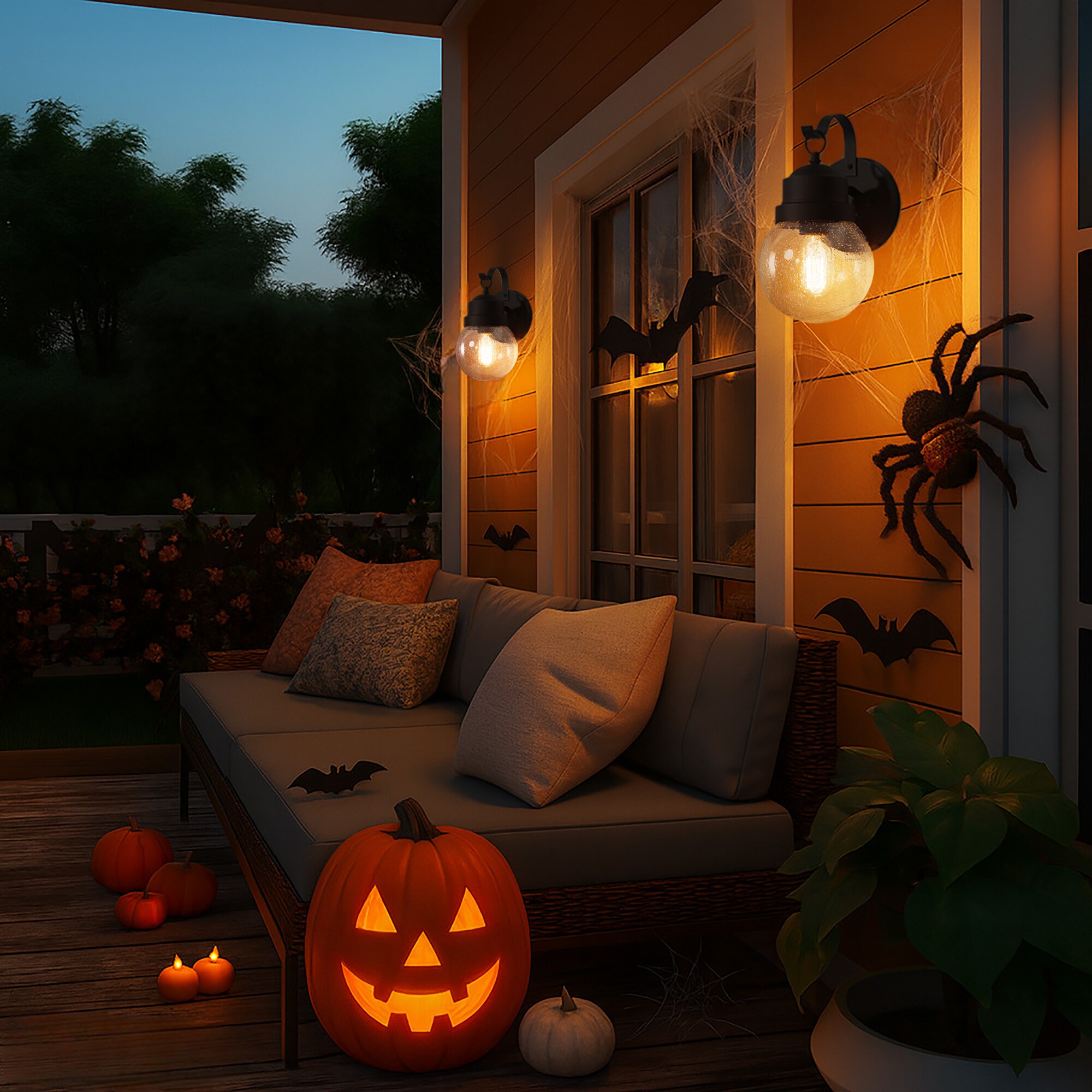 LNC E3Q2MILWS107BH7 Outdoor-Wall-Lighting - View #6