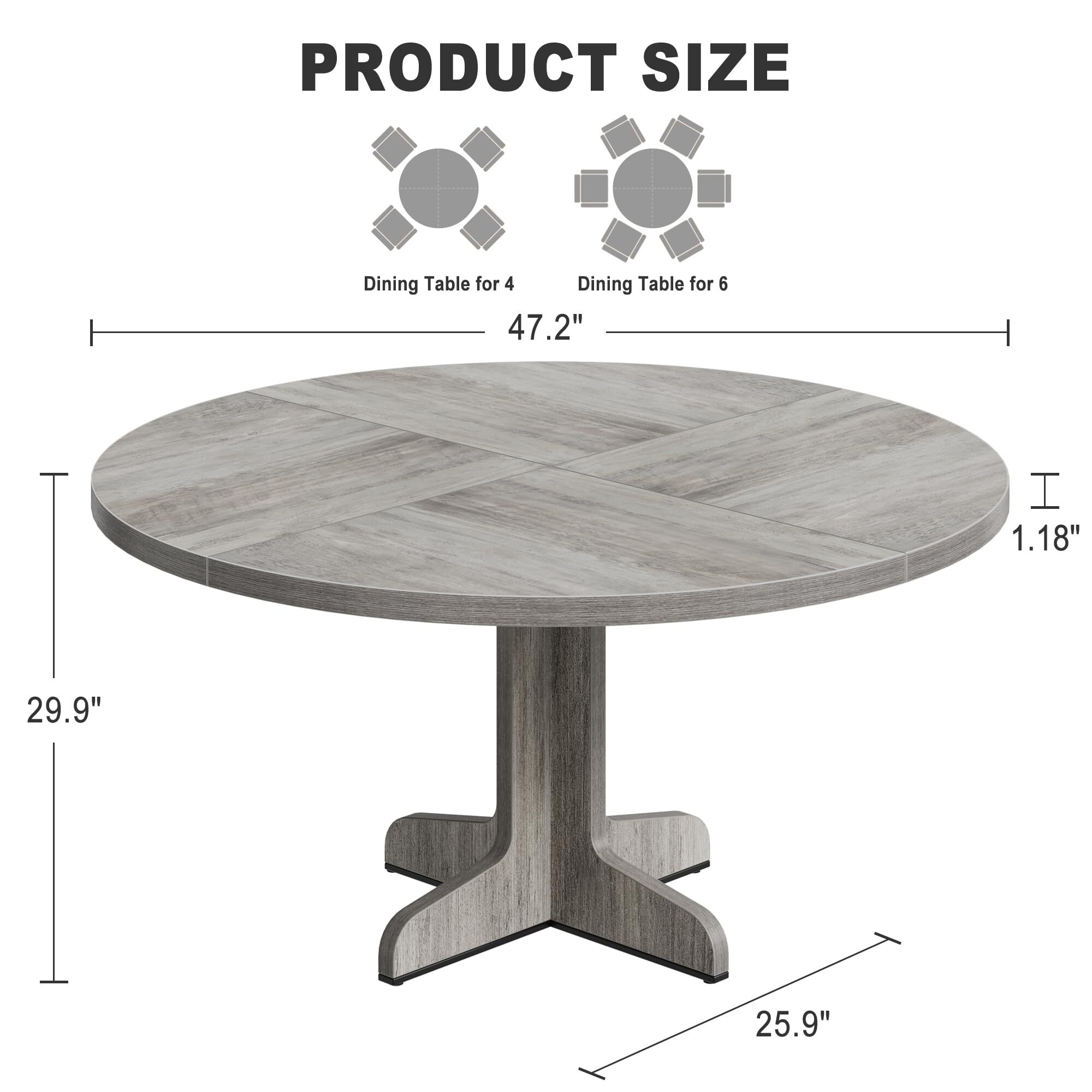 GarveeLife MMP-PHO-16AO0IUS Dining-Tables - View #6