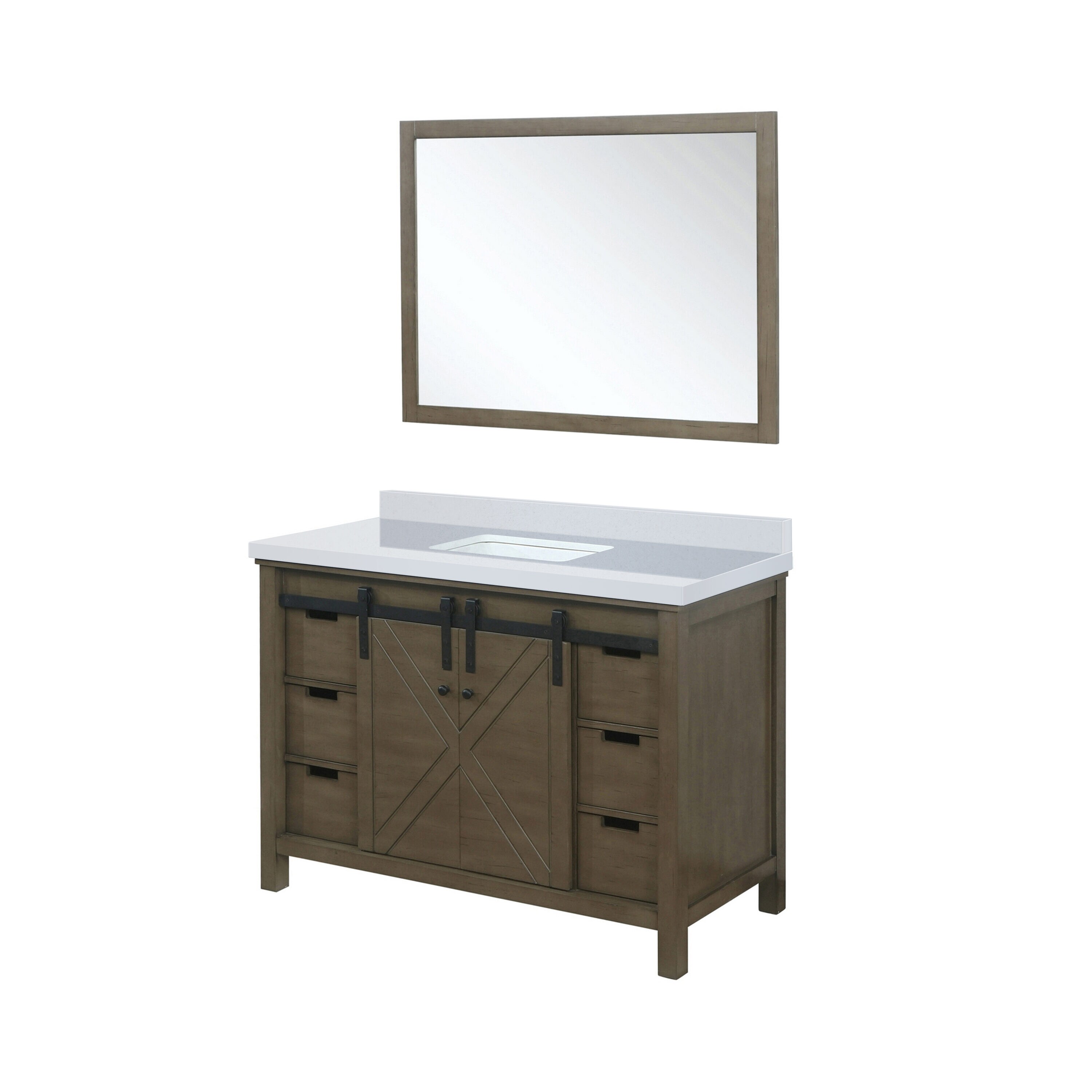 Lexora LVM48SK310 Bath-Vanity-Combo - View #4