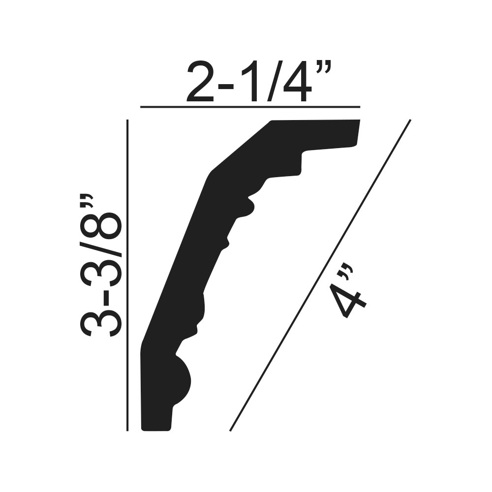 Architectural Products by Outwater 3P5.37.00063 Crown-Moulding - View #2