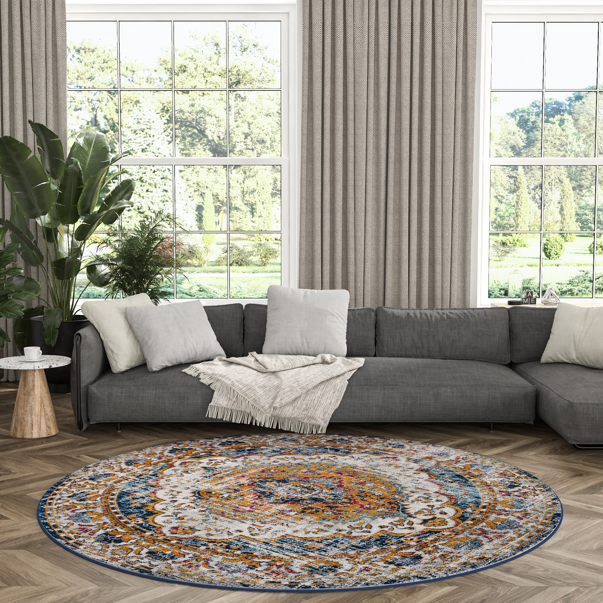 Tayse DIA1304 8RND rugs - View #5