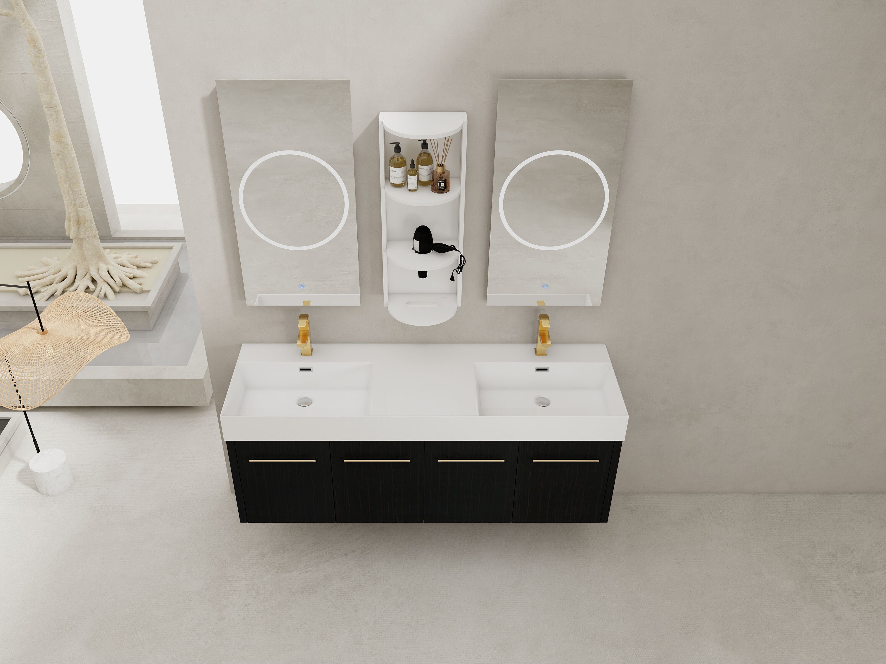 Tinyhomie LW-Y-OR-2810 Bath-Vanity-Combo - View #4