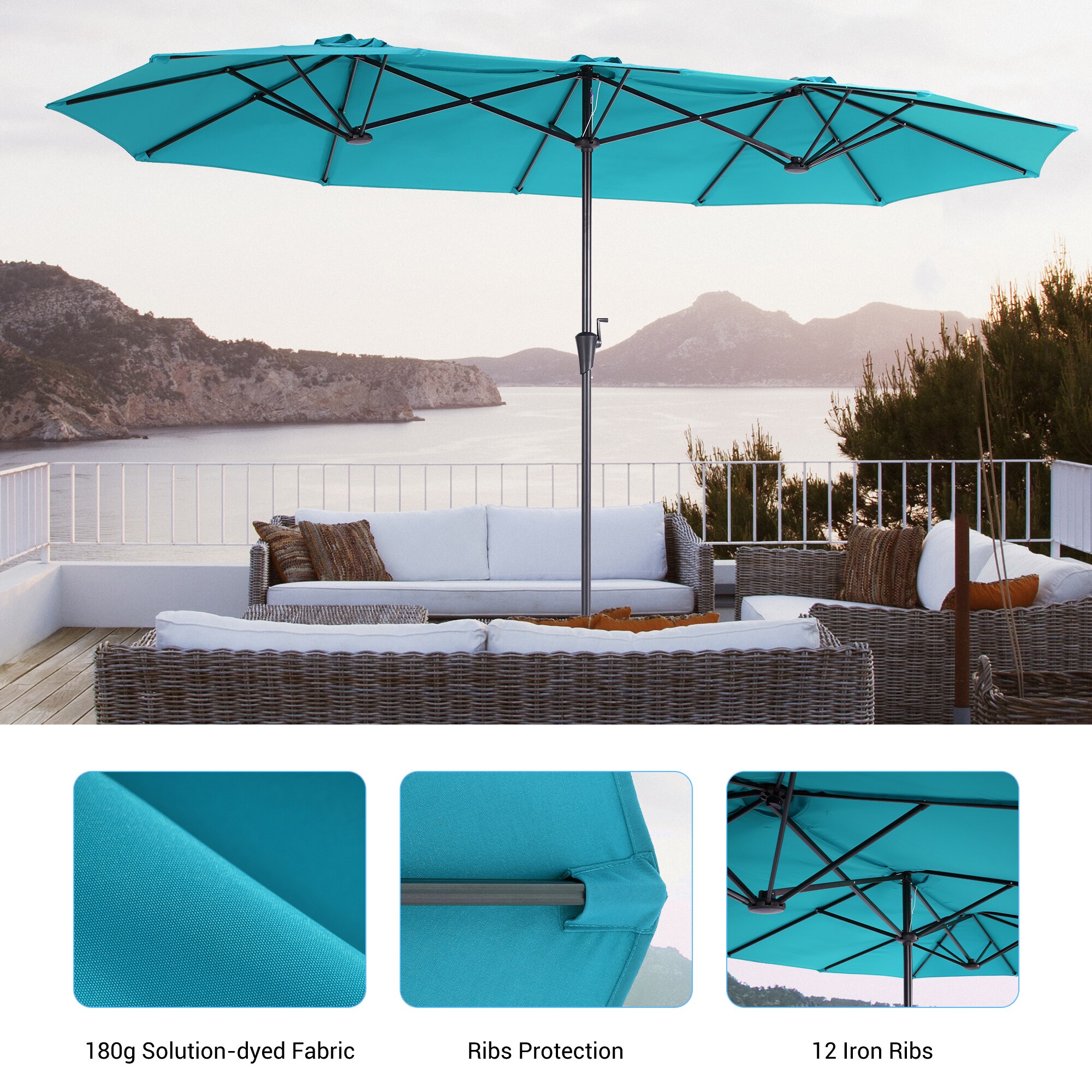 ACEGOSES LW-R16LB-H Umbrellas-2 - View #3