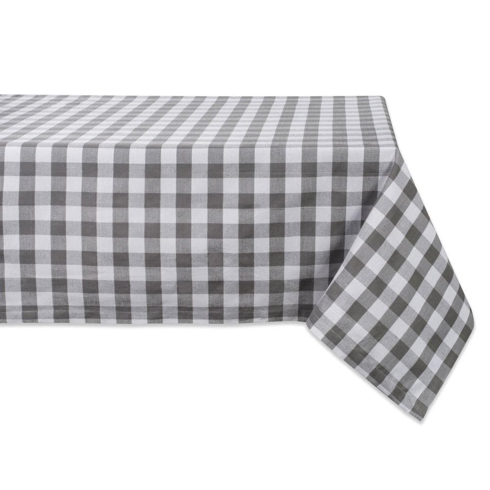 DII CAMZ36883 Gray Tablecloth