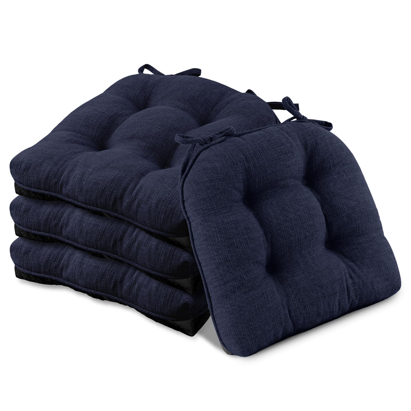 CYQBD Chair Cushions Dining Tufted Pads Ties Non Slip