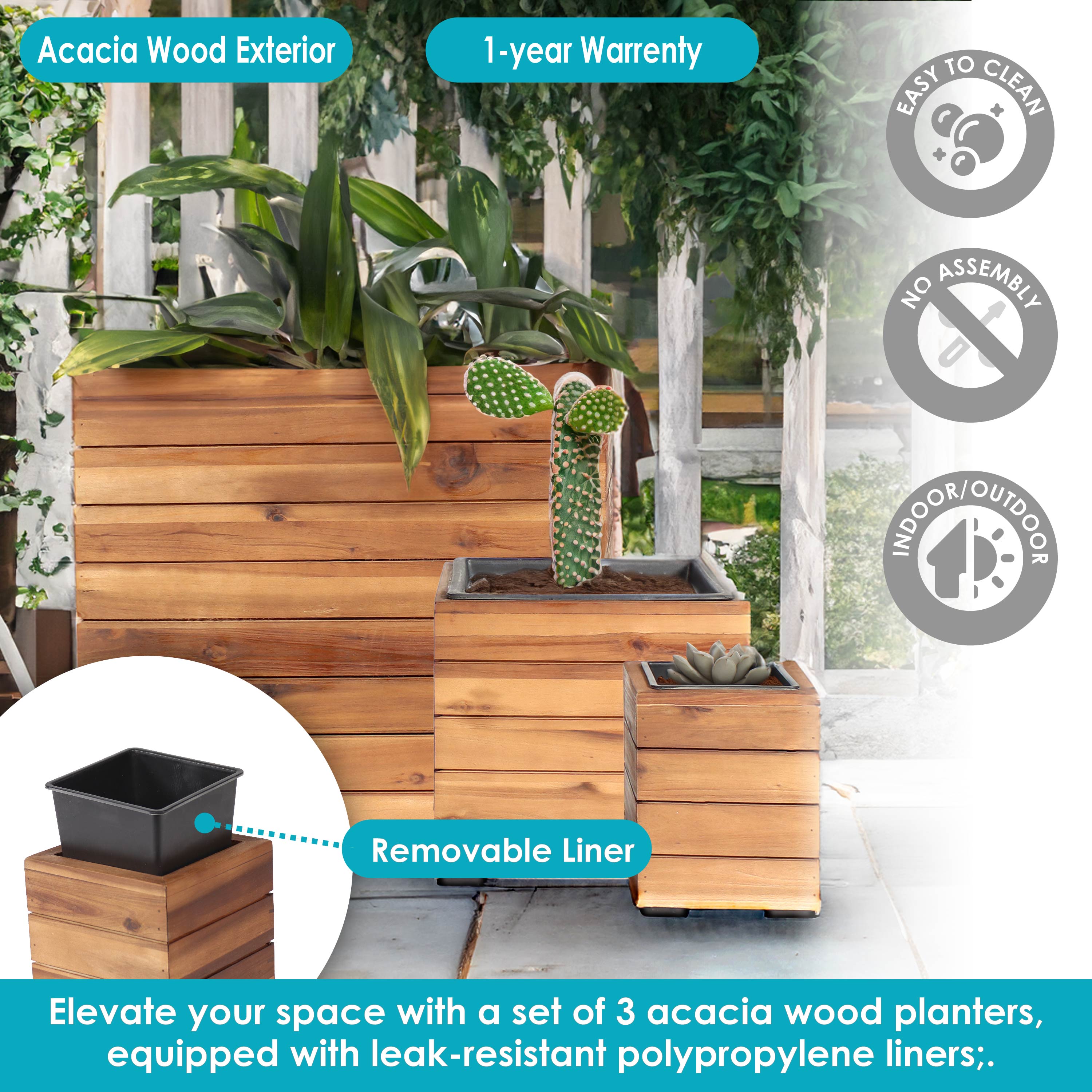 Sunnydaze Decor TAM-321 Planter-Window-Box - View #6