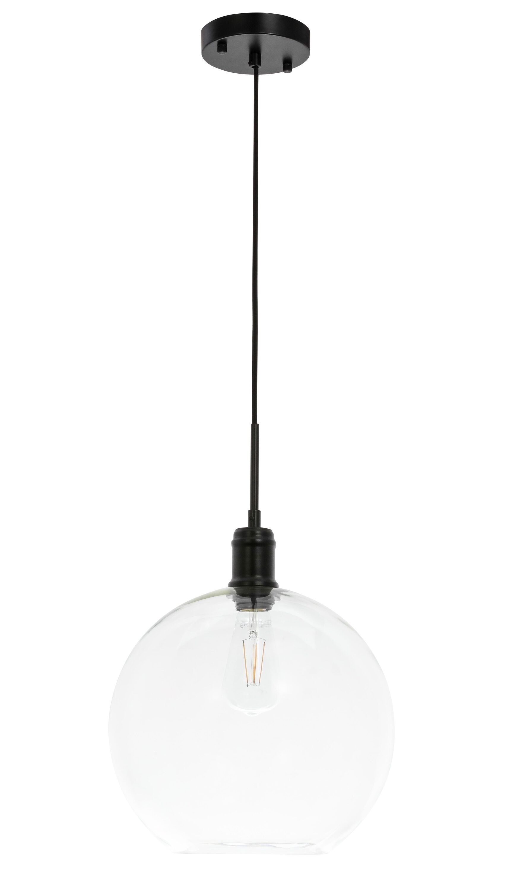 Elegant Decor HFDL18621BK Pendant-Lights - View #4