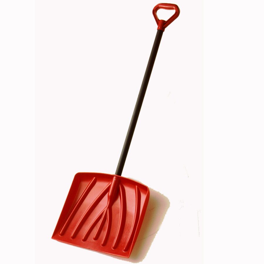 Suncast 12in Snow Shovel with 34in Plastic Handle in the Snow Shovels