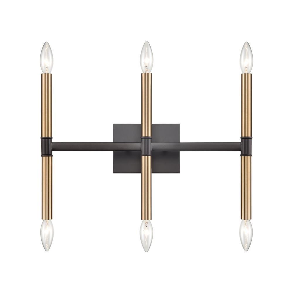 Thomas Lighting CN260611 Notre Dame 19-in 6-Light Oil Rubbed Bronze Transitional Vanity Light