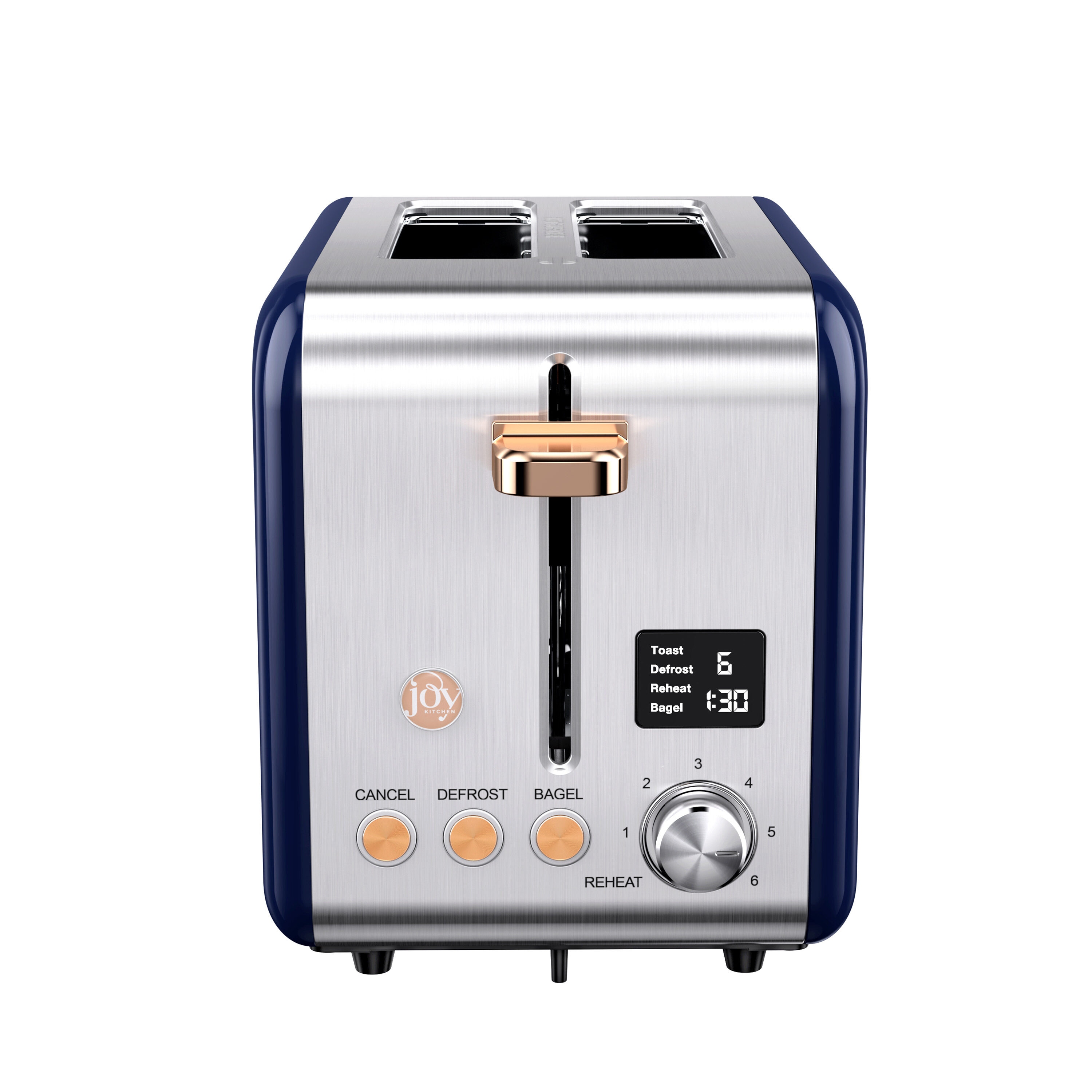 Highland Toaster 2-Slice Stainless Steel 800-Watt Toaster in the