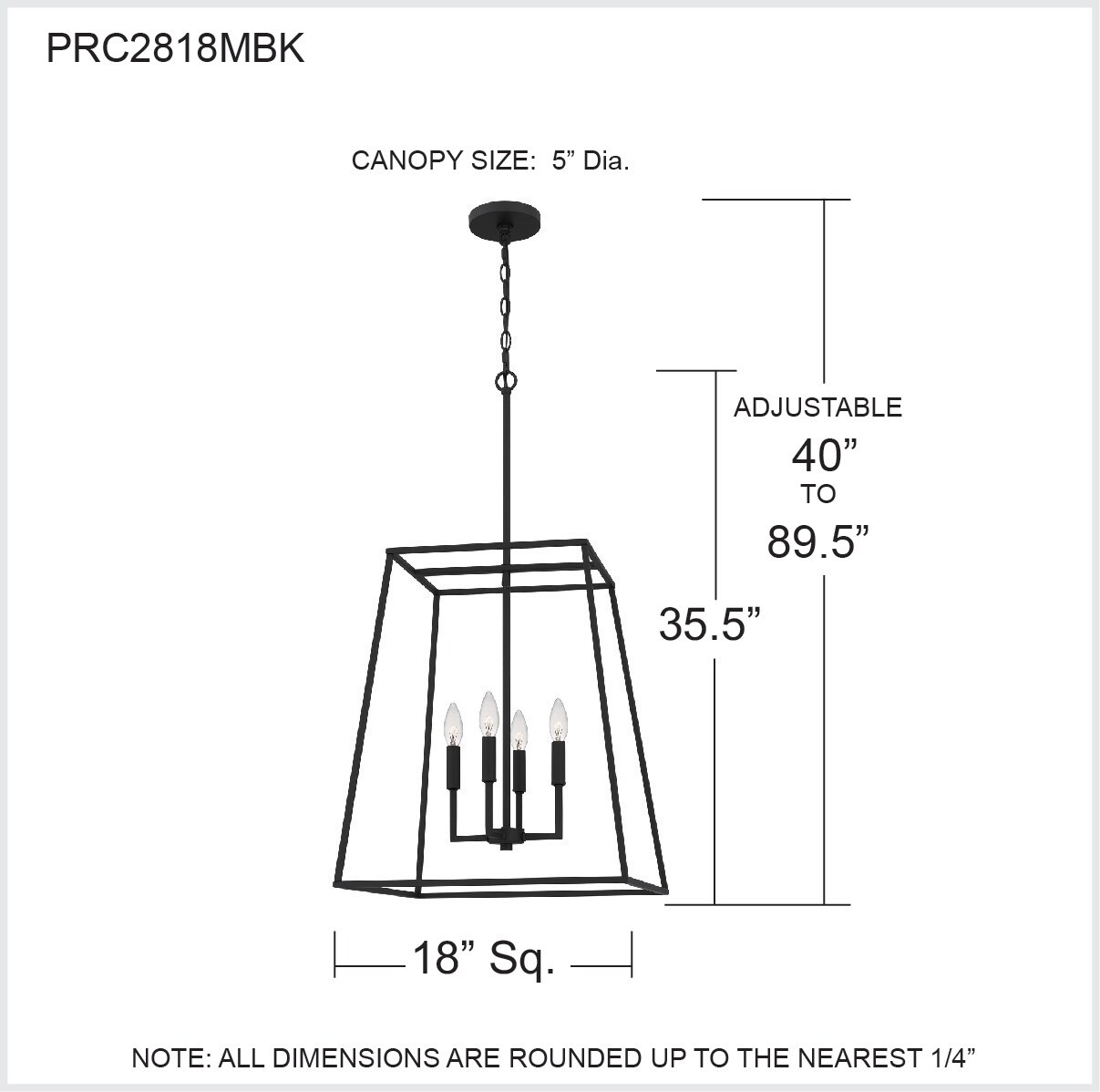Quoizel PRC2818MBK Pendant-Lights - View #9