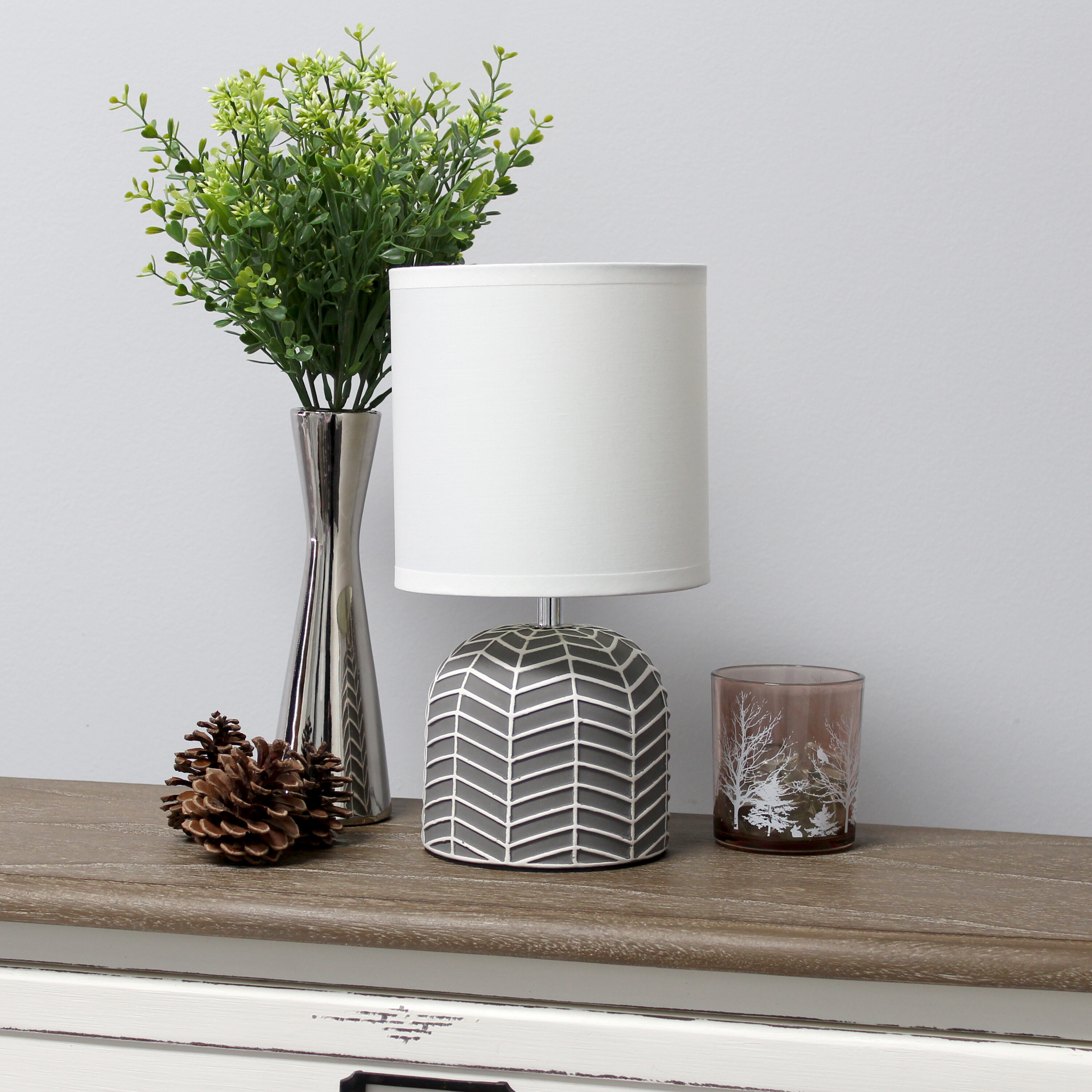 Simple Designs LT1137-GRY Table-Lamps - View #10