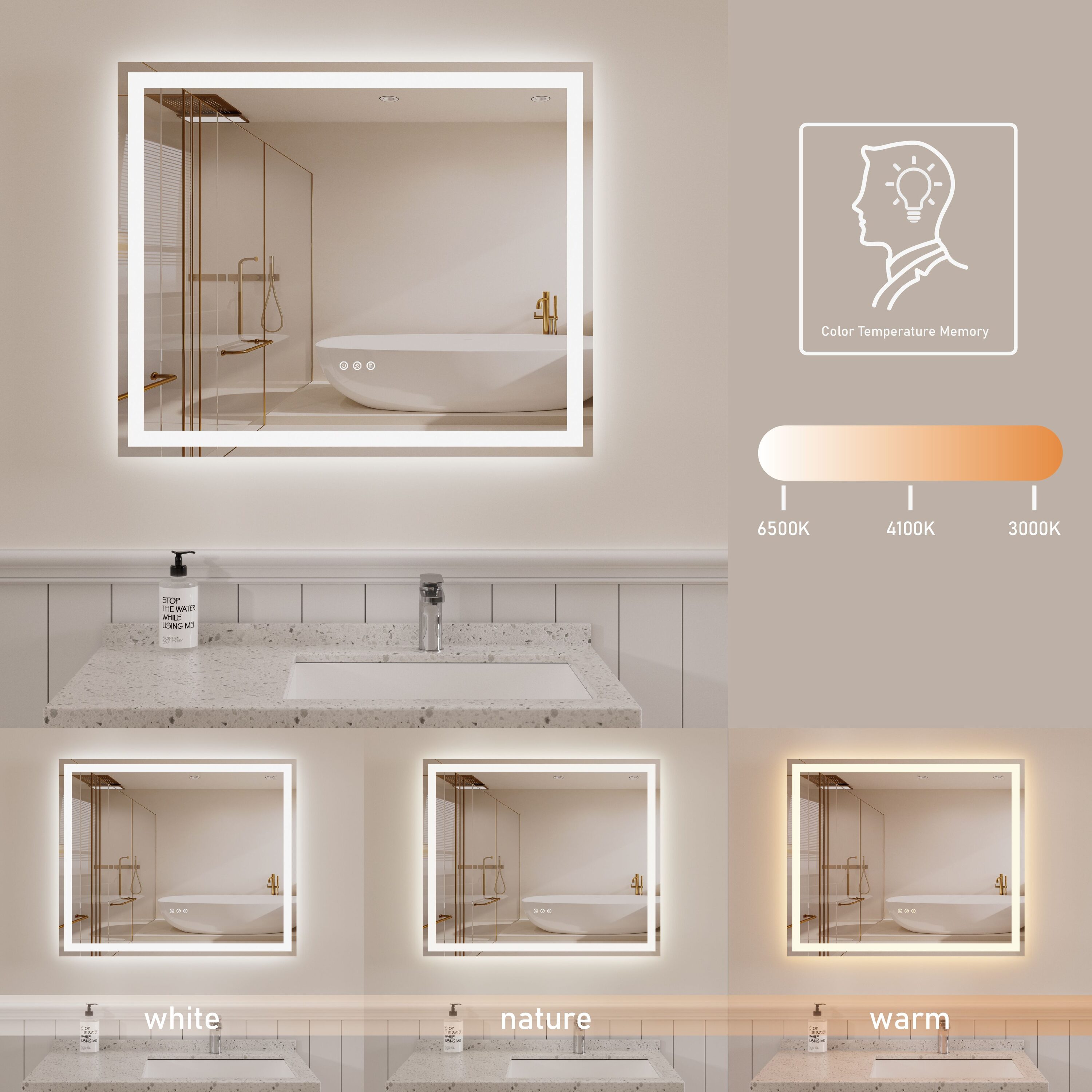 HomLux LMRECTFL3630 Decor-Mirrors - View #5