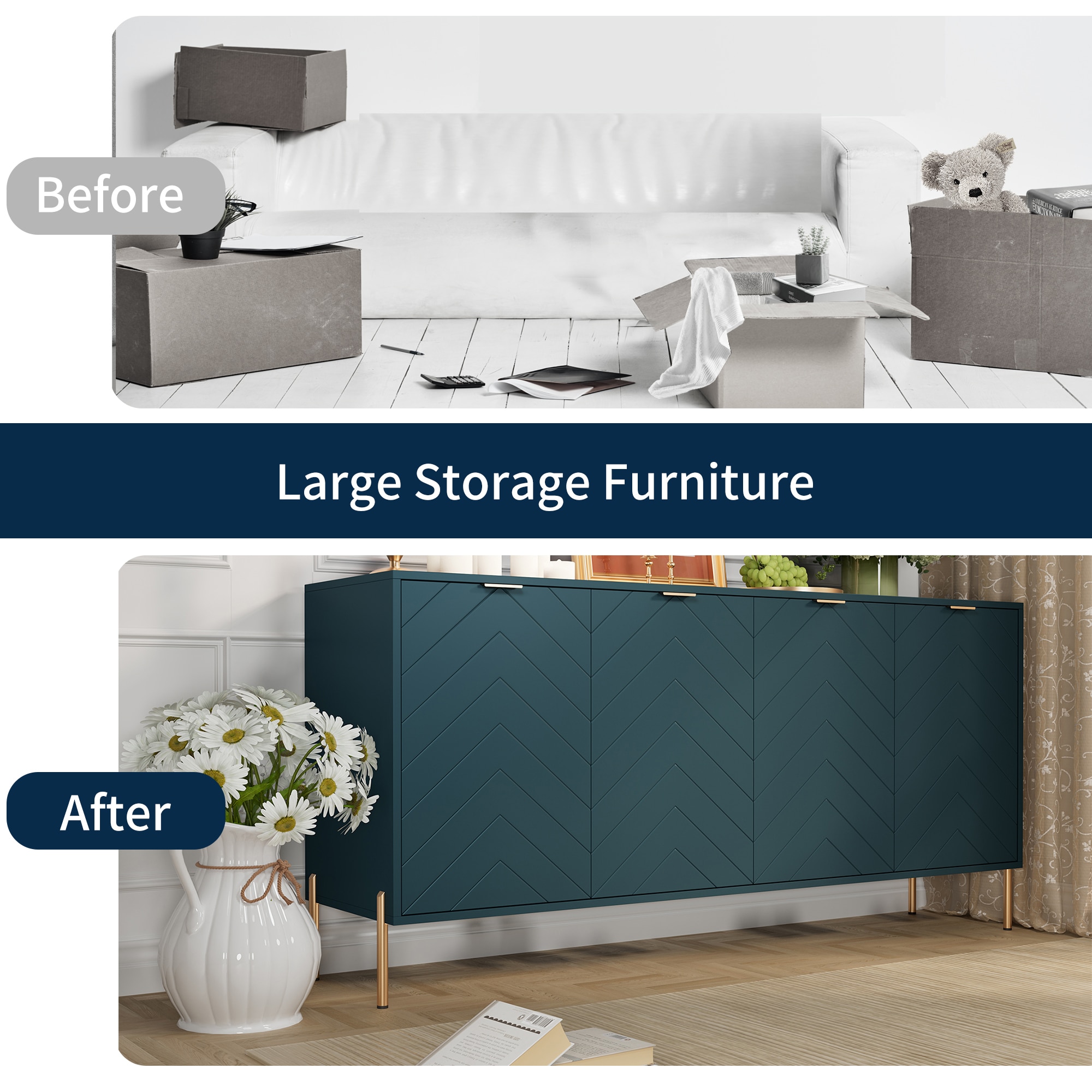Clihome CL-CJ4M-GR Utility-Storage-Cabinets - View #10