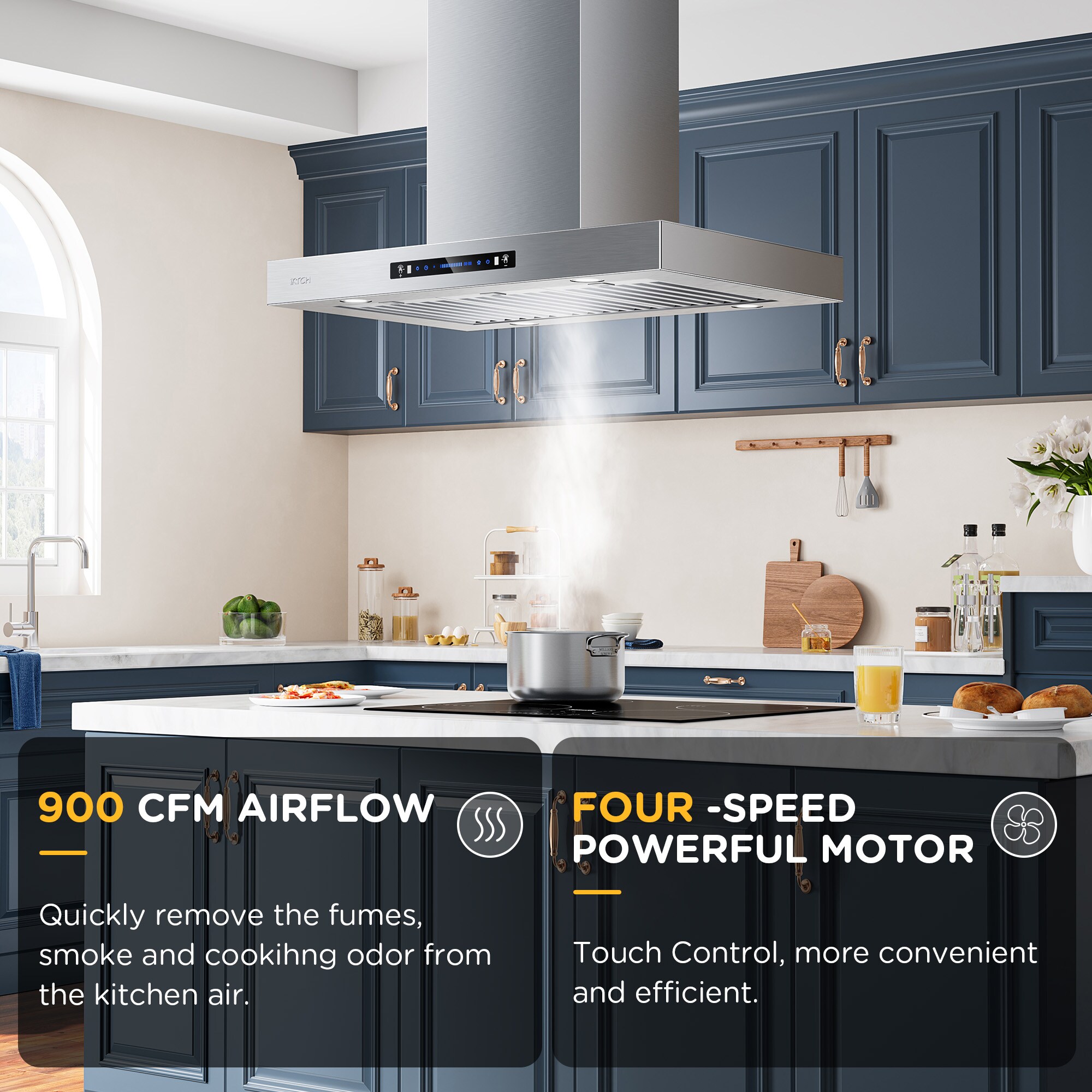 Lowes island vent hood deals