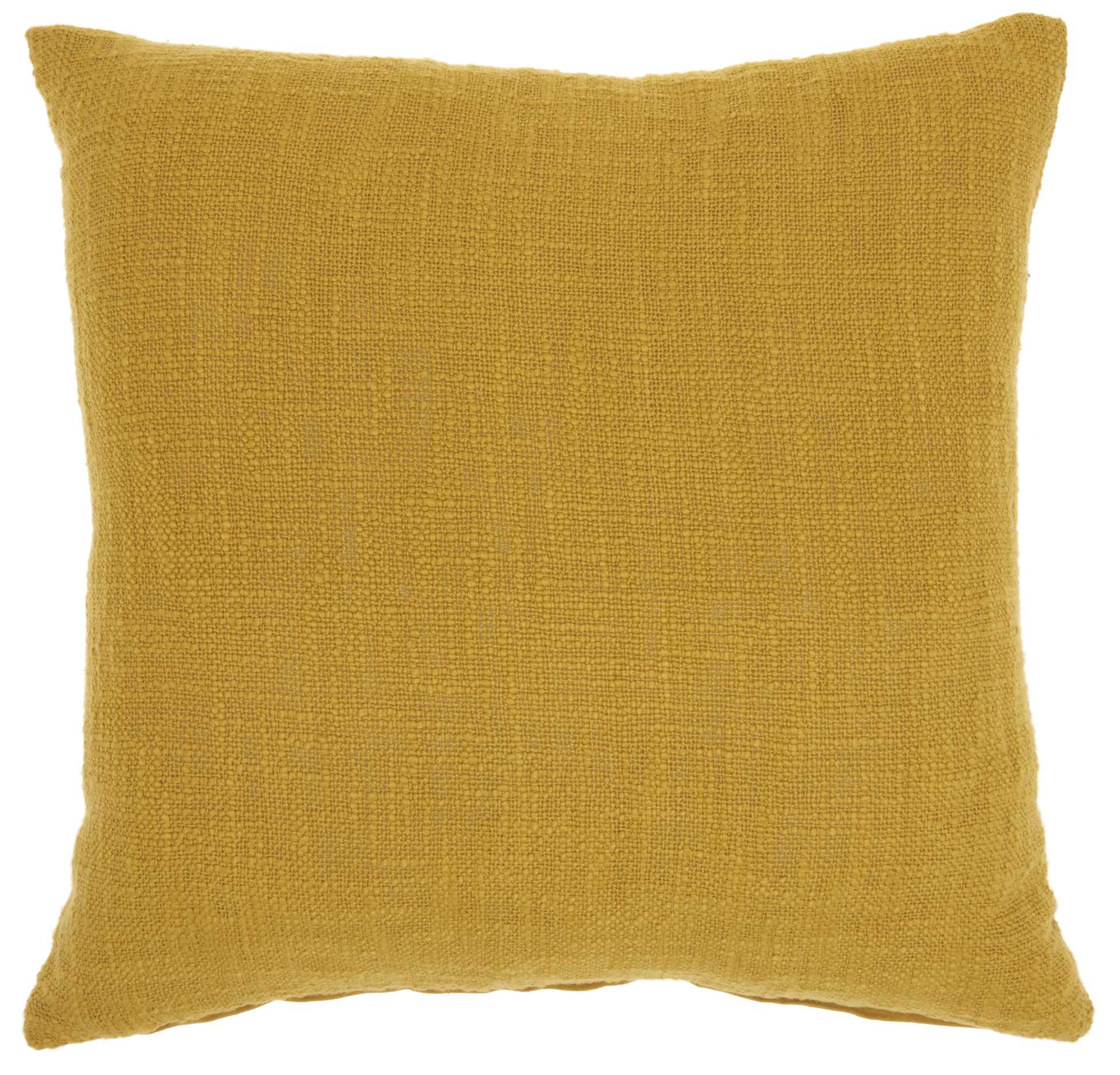 Mina Victory 798019075712 Lifestyles 18-in x 18-in Yellow Rectangular Indoor Decorative Pillow