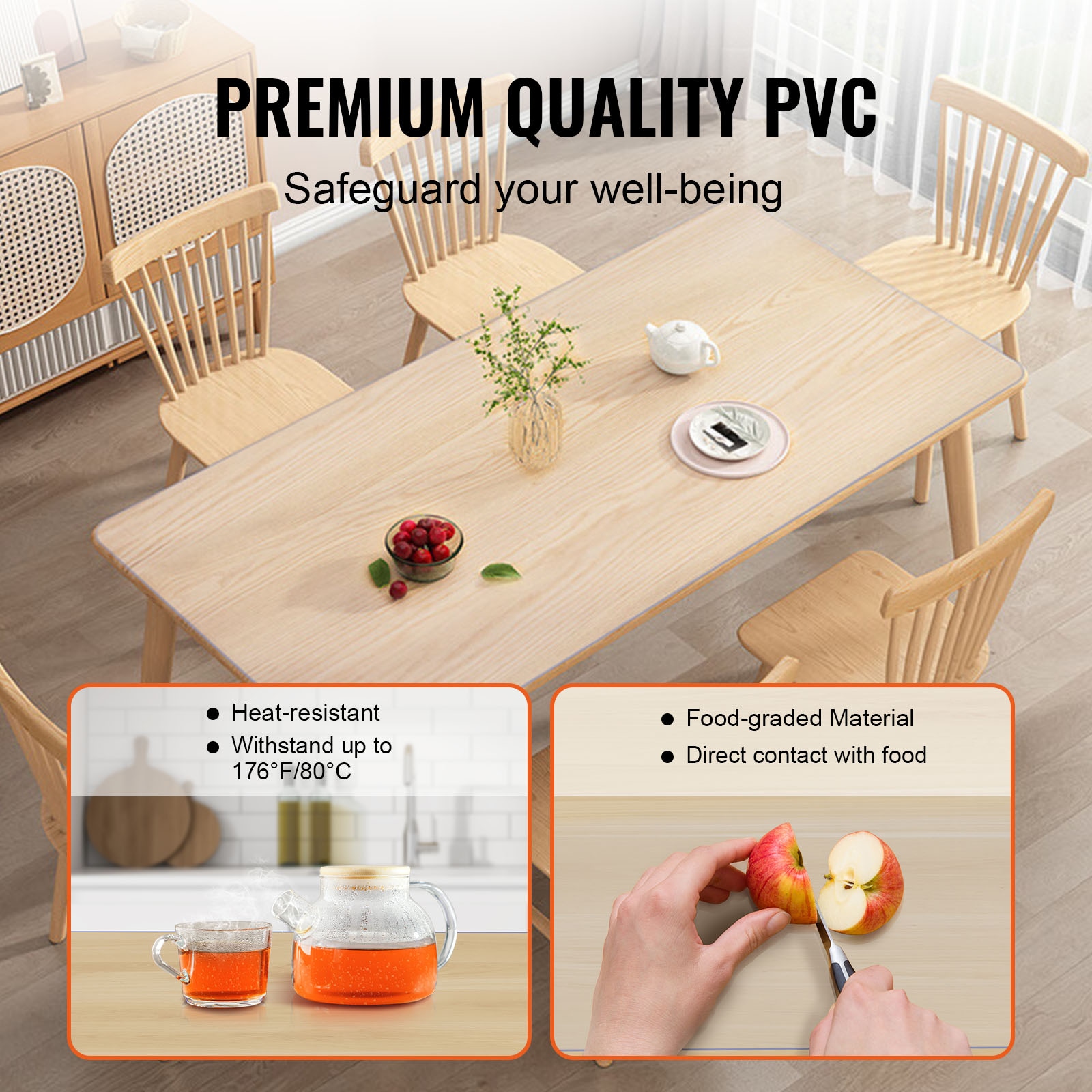 VEVOR ZFXZBYCTMSPVC3UL1V0 Table-Covers - View #5