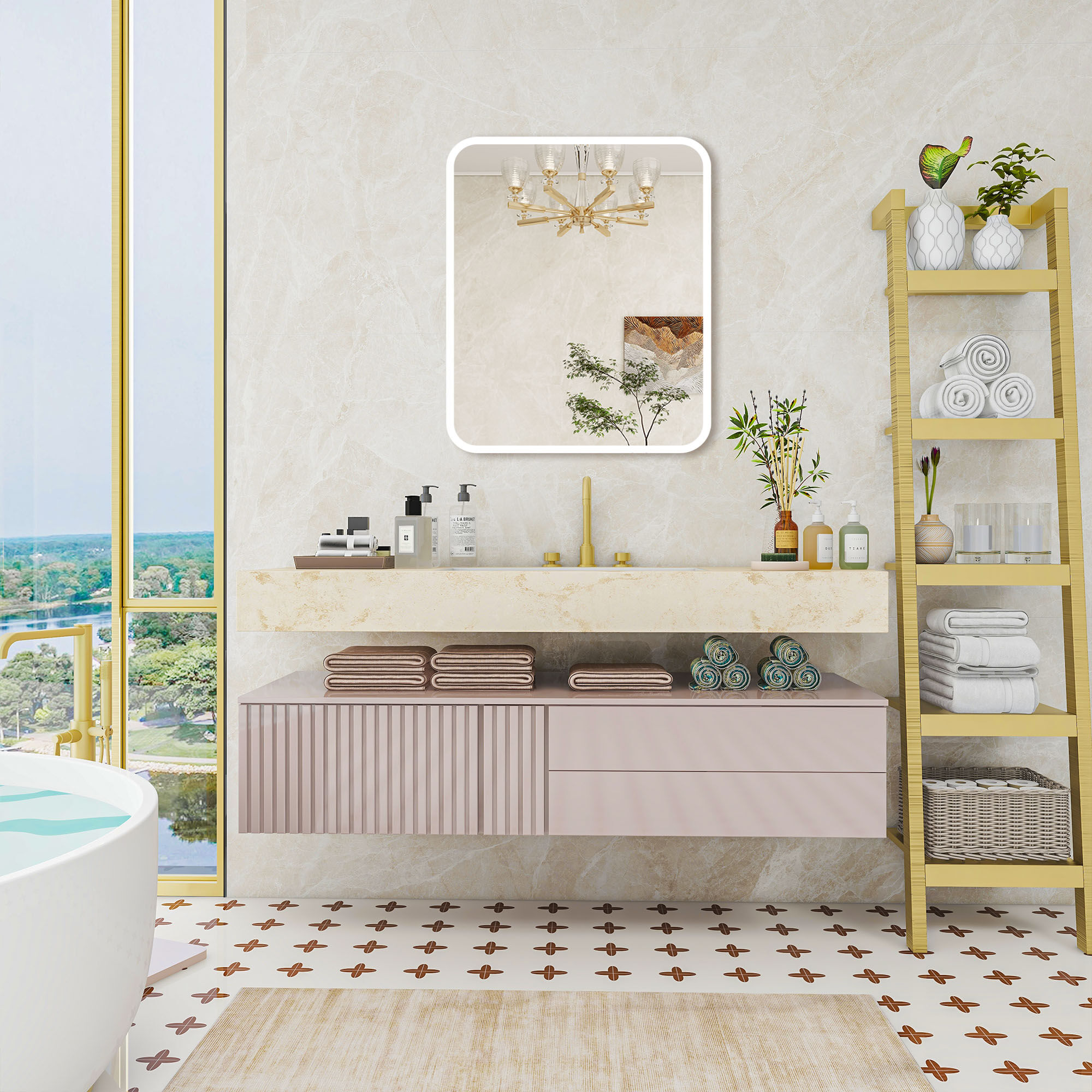 WELLFOR GIJ-MED01-2028SL Bathroom-Medicine-Cabinets - View #5