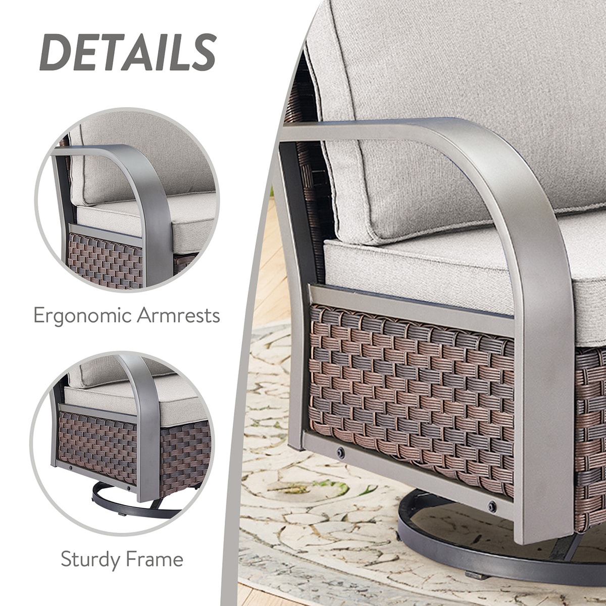 Rilyson FSTZB20-2 Patio-Chairs - View #8