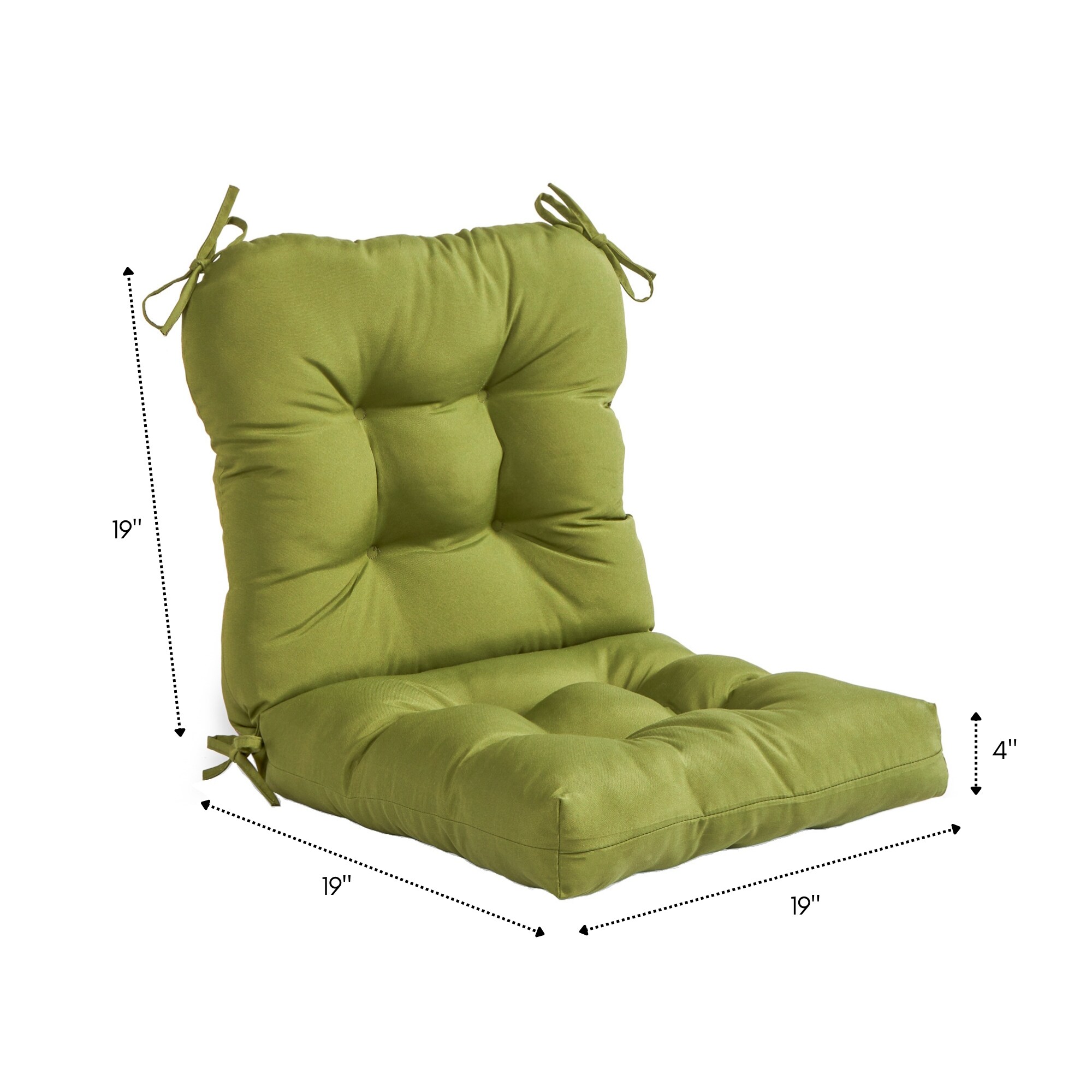 Greendale Home Fashions OC5808-HUNTER Patio-Furniture-Cushions - View #7