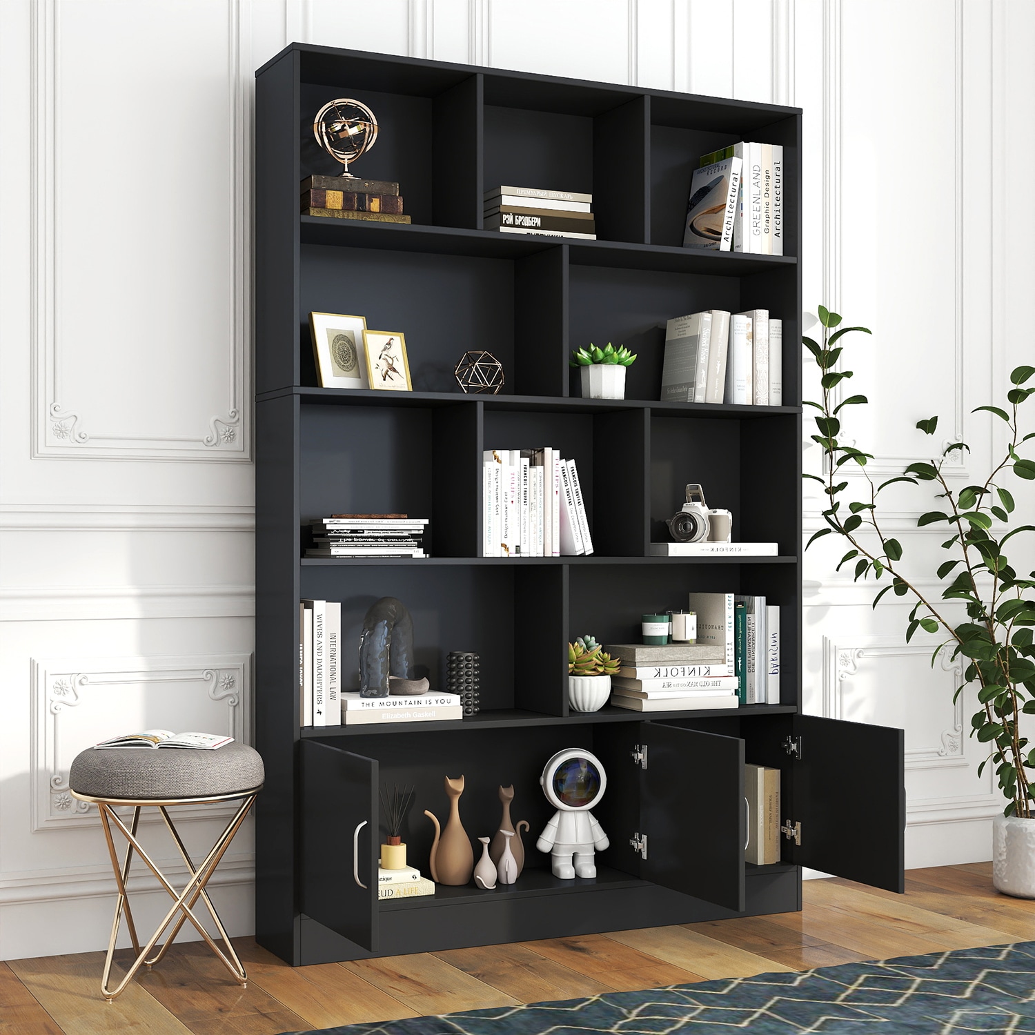 GZMR GZ-HW61830WH bookcases - View #3