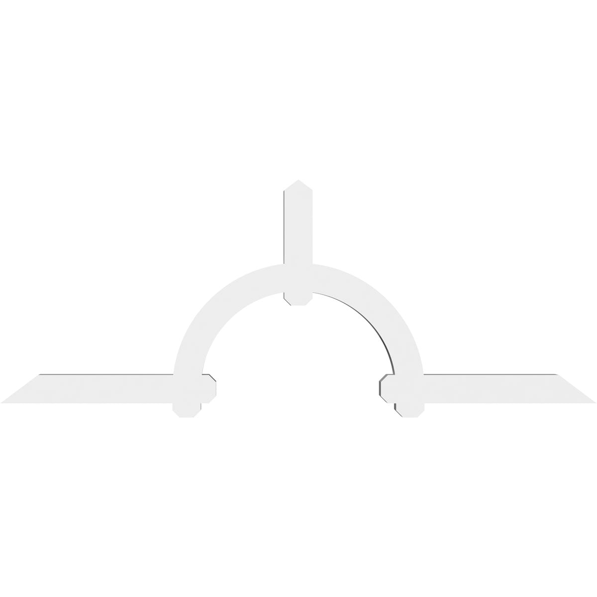 Ekena Millwork GBP084X32X0404ERI00 Exterior-Brackets-Braces - View #2