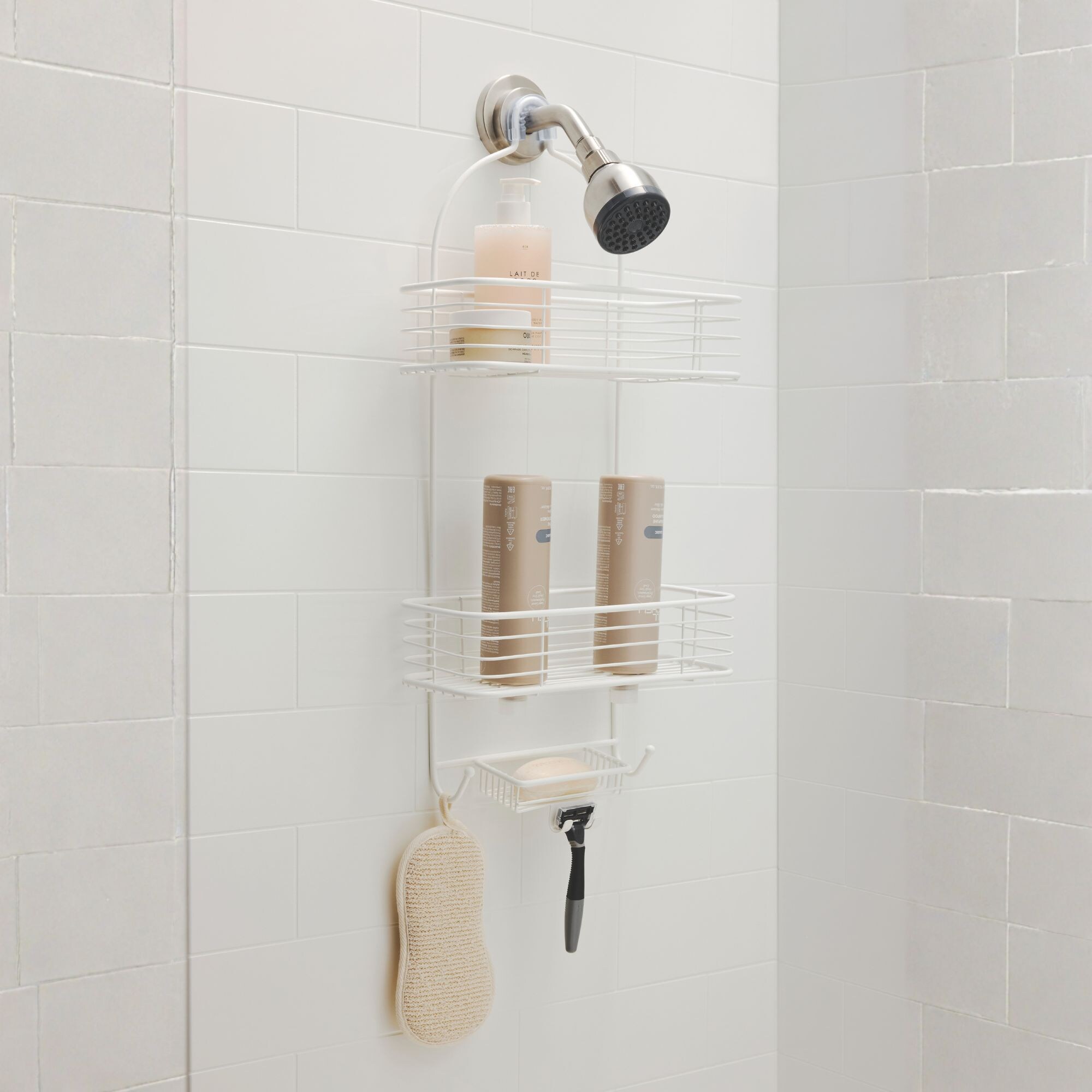 Style Selections SC430SSLWT Hanging-Shower-Caddies - Thumbnail View #2