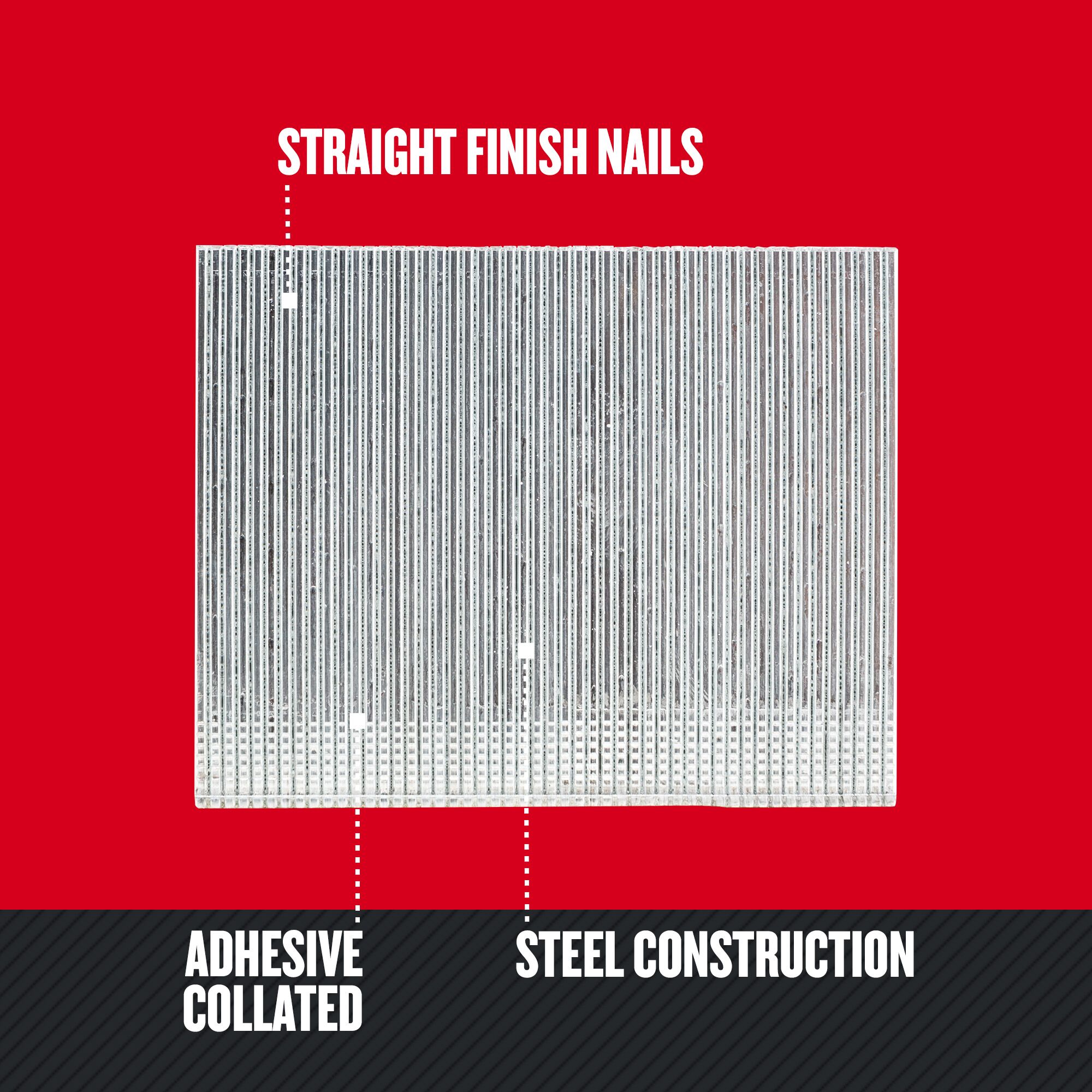 Fas-n-Tite 1-1/2-in Galvanized Finish Nails in the Brads & Finish Nails  department at Lowes.com