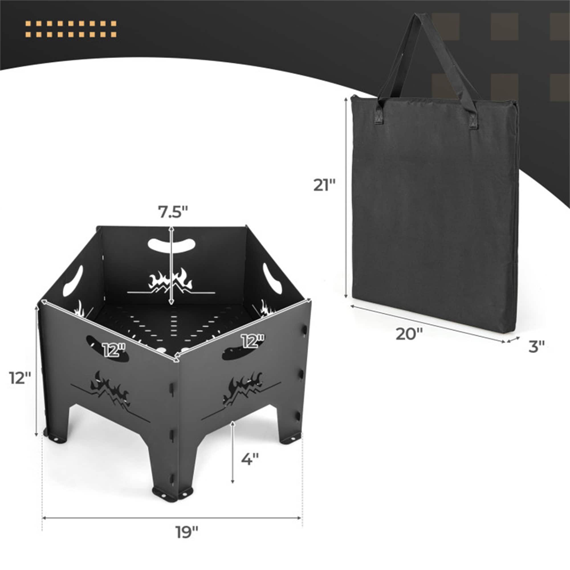 BABOOM BOM-P11457-CO Outdoor-Woodburning-Firepits - View #3