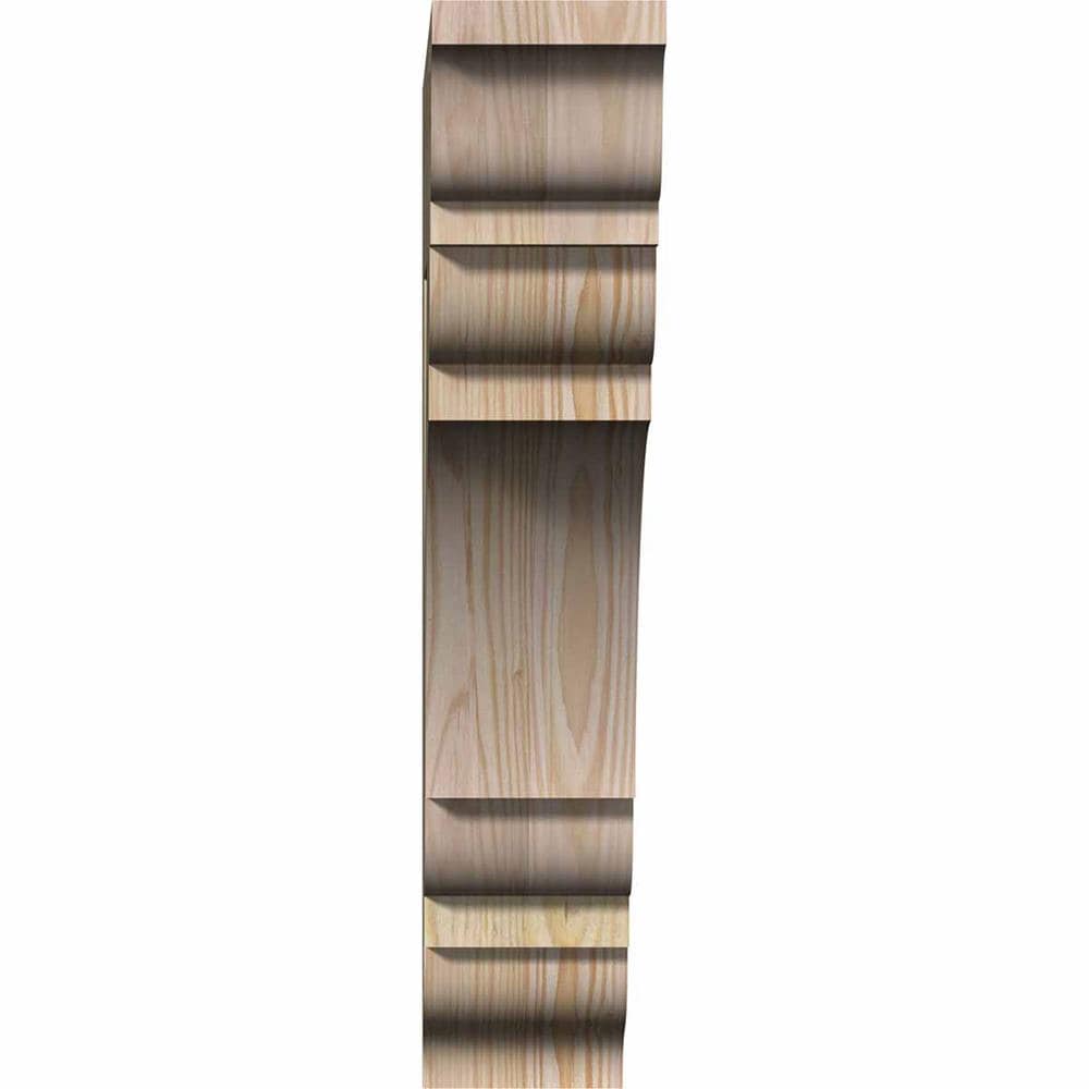 Ekena Millwork BKT04X20X20OLY01RDF Exterior-Brackets-Braces - View #2