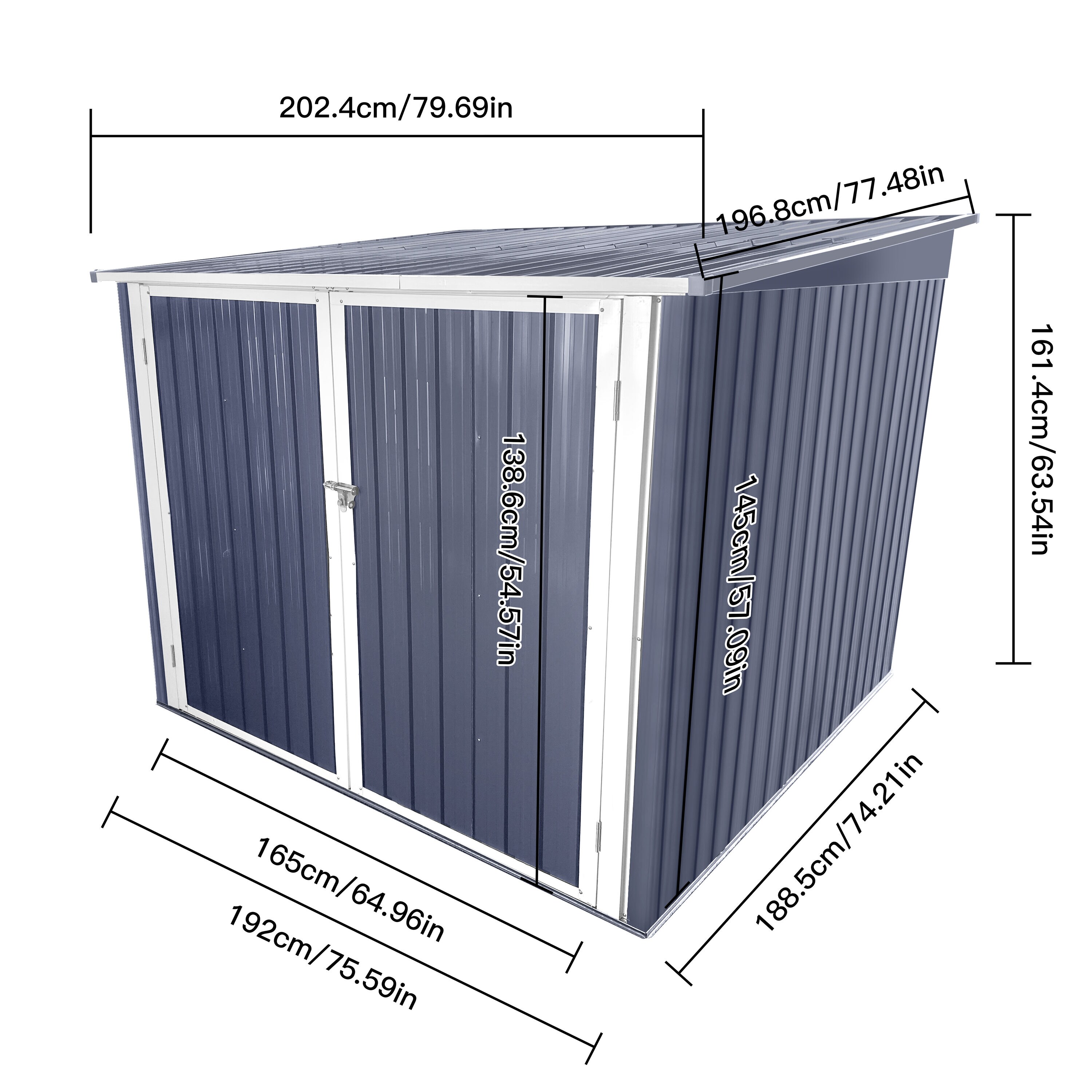 GDFStudio 336851 Metal-Storage-Buildings-Sheds - View #4