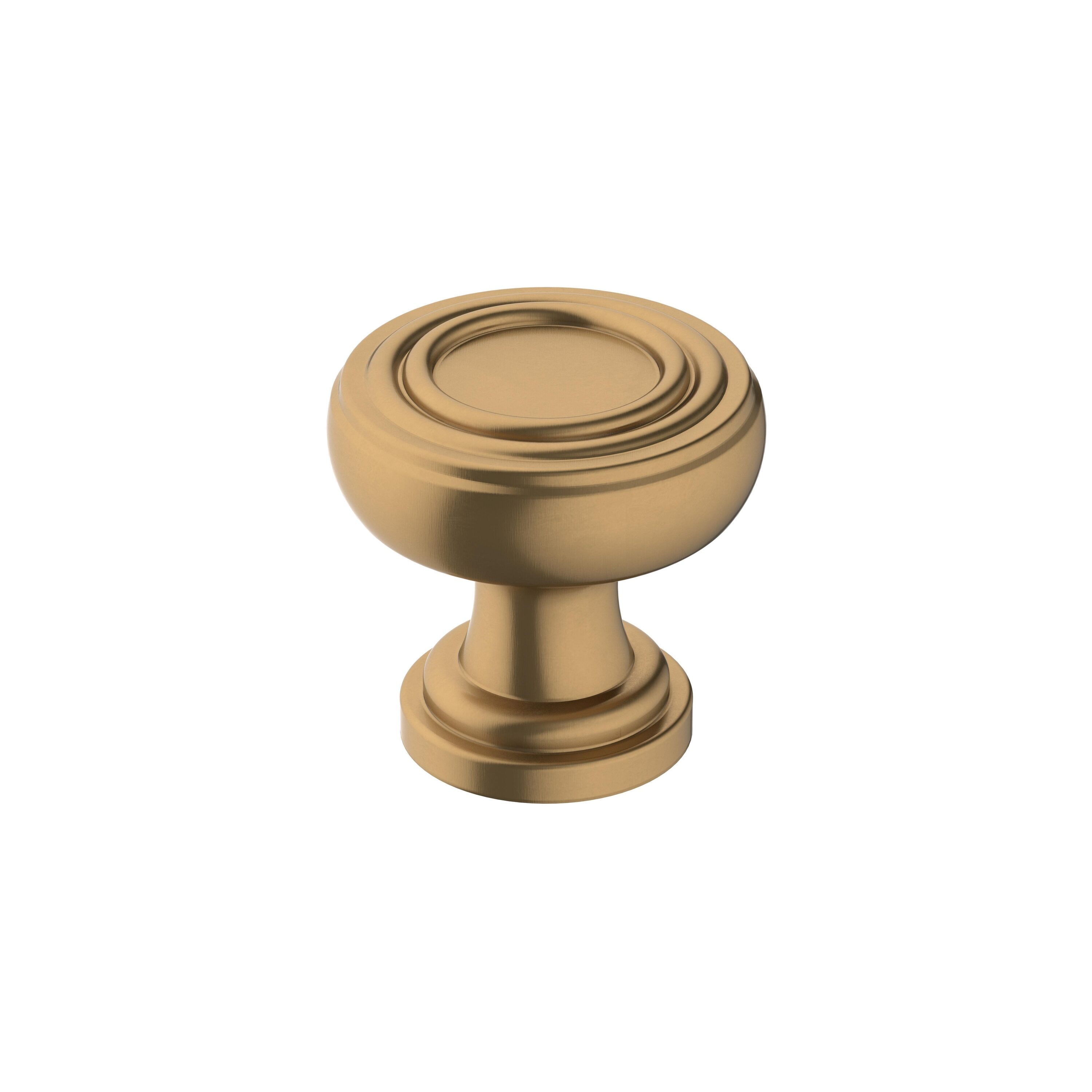 Amerock BP36774CZ Ville 1-1/8-in Champagne Bronze Round Traditional Cabinet Knob