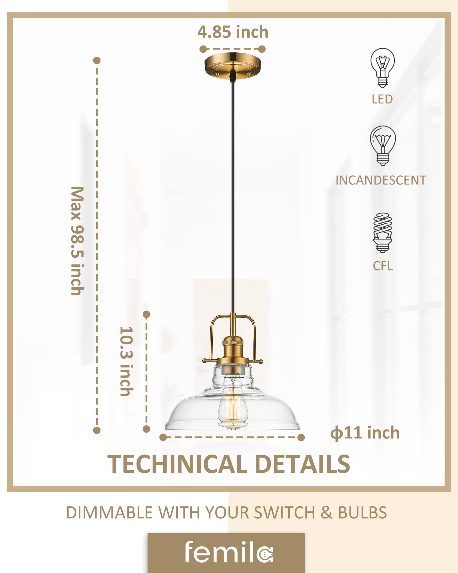 LTMATE LS4FY09-MP BG Pendant-Lights - View #2