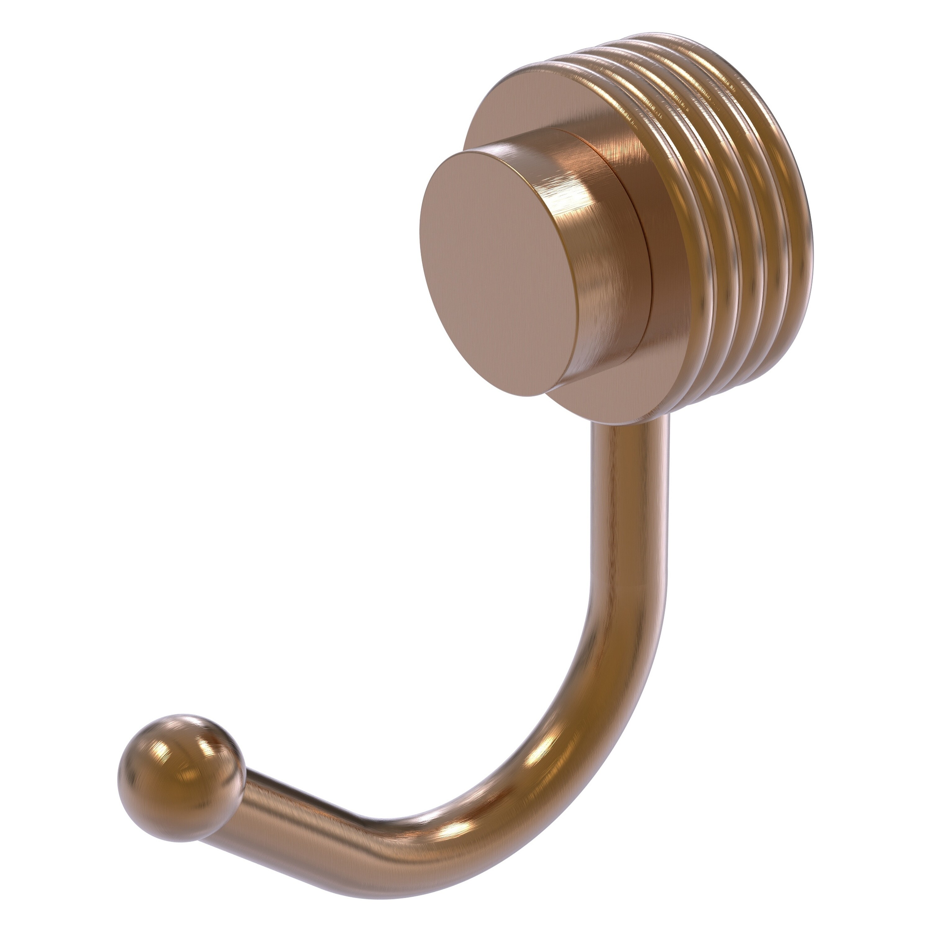 Allied Brass 420G-BBR Venus Brushed Bronze Single -Hook Wall mount Towel Hook
