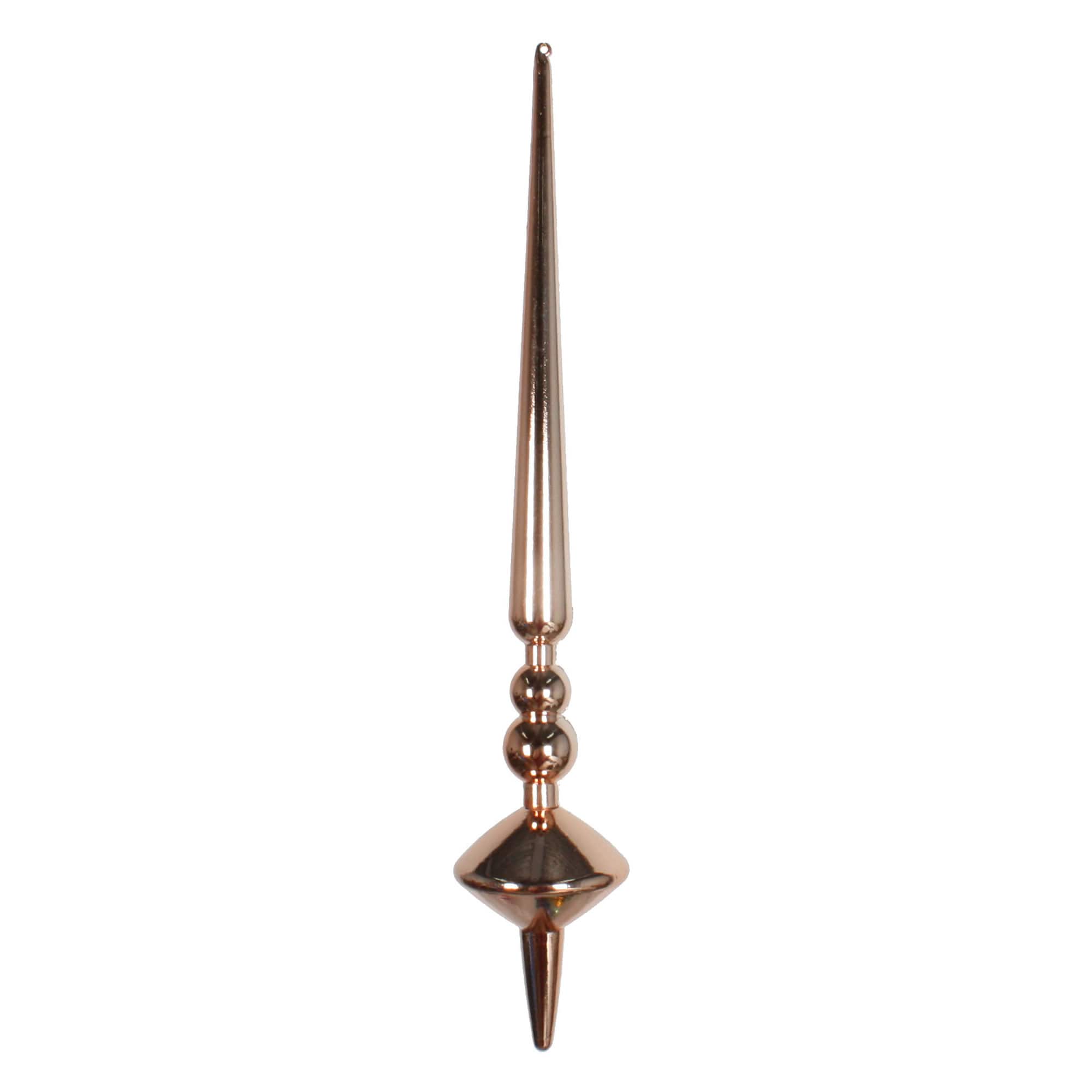 Vickerman M183358S 3 -Pack Gold Jumbo Indoor Ornament set Shatterproof